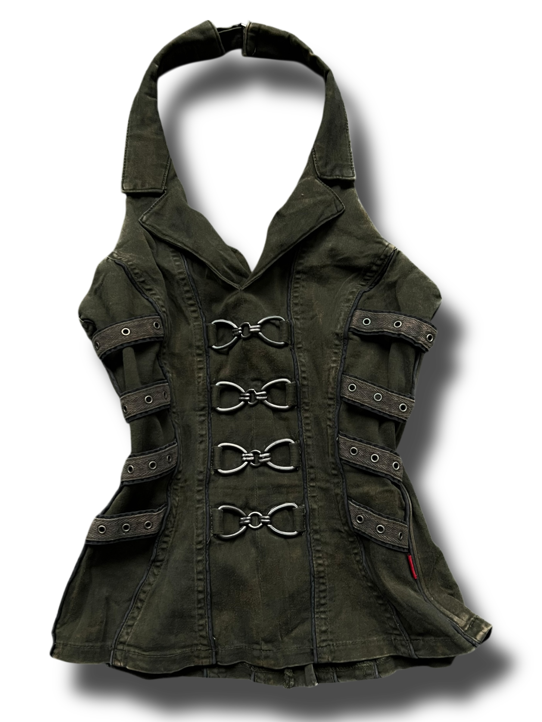 Vintage extremly rare opium 00s Y2k Tripp NYC girly top