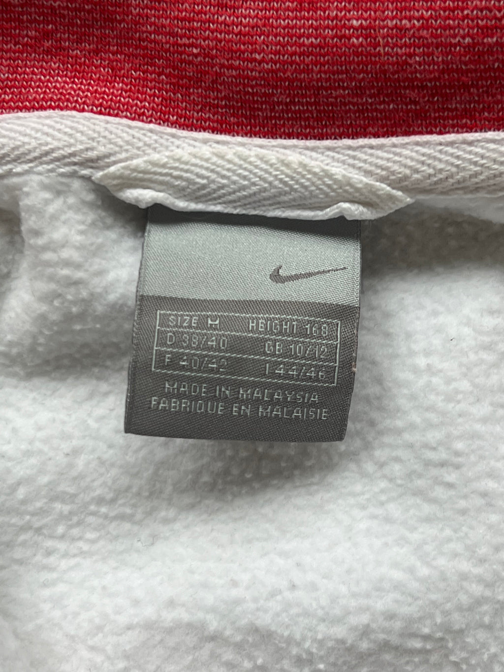 Vintage 2000s Y2k girly cropped Nike zipper