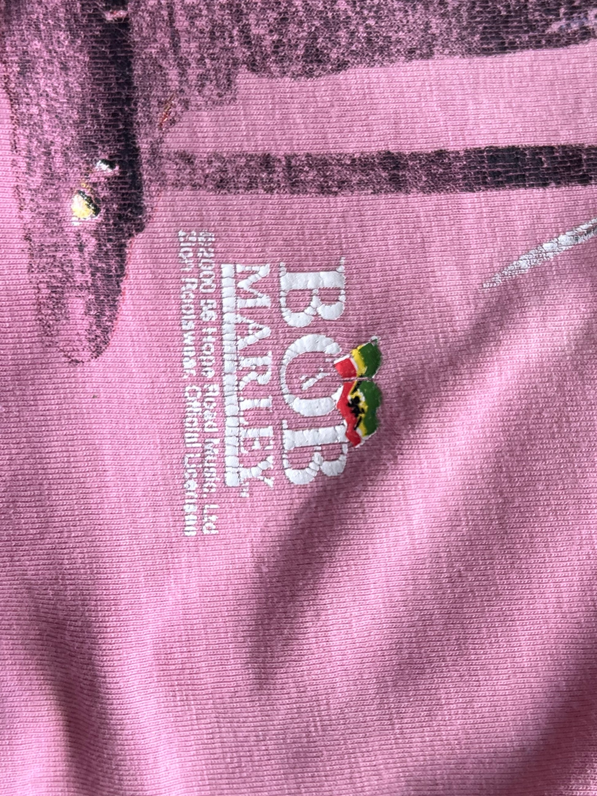 Vintage 2000 Bob Marley graphic triko