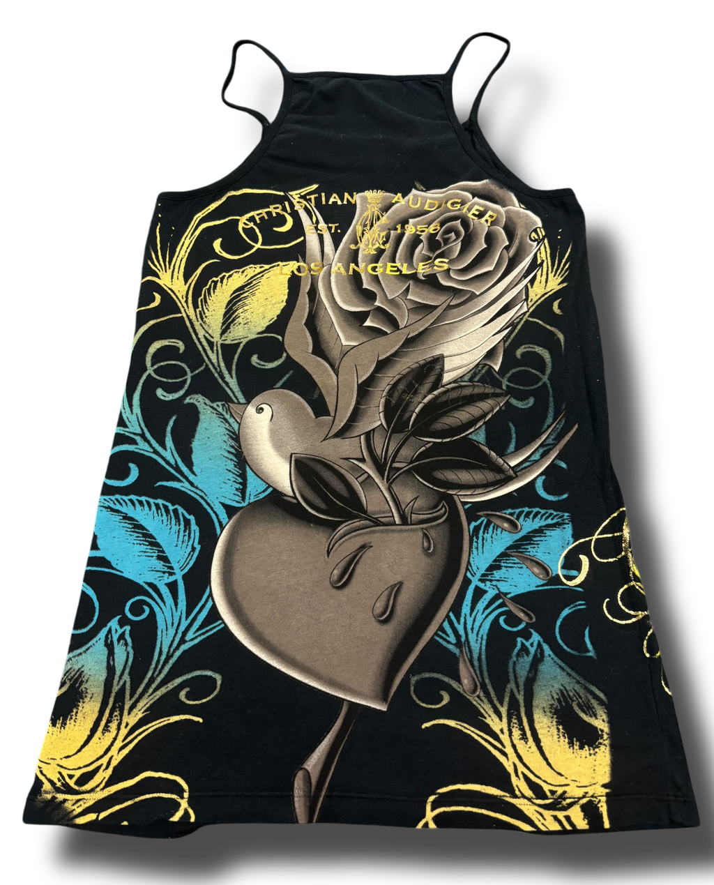 Vintage Y2K rare Christian Audigier šaty