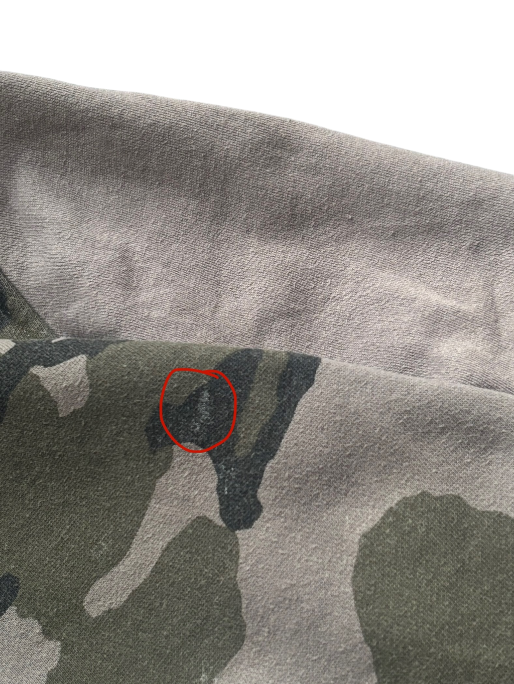 Vintage Y2K Fox racing camo mikina na zip