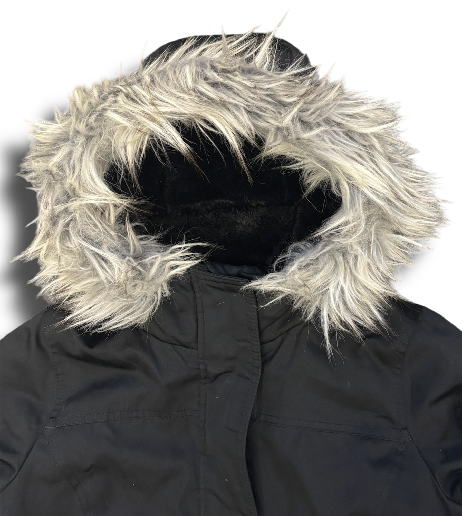 Y2k Hollister fur dámská zimní bunda