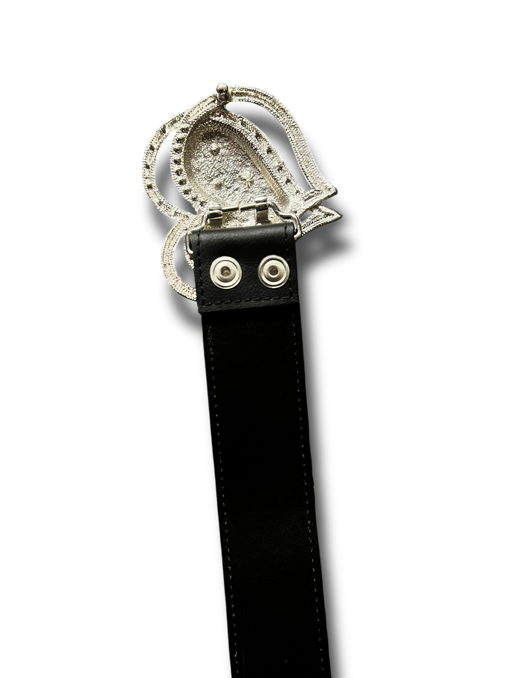 Vintage Y2k silver pásek