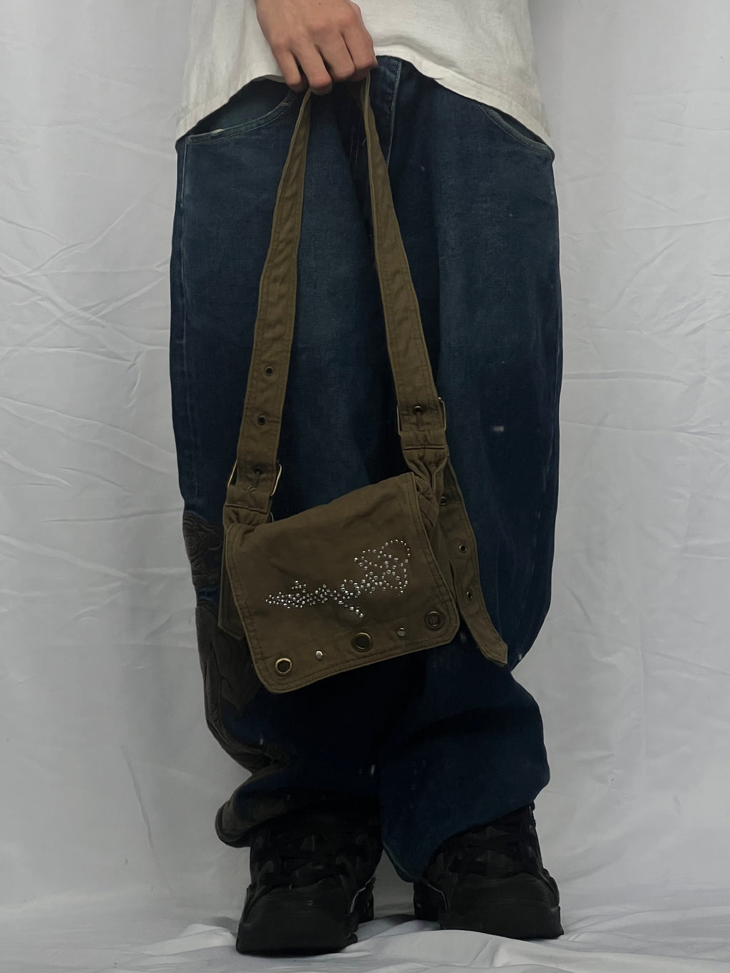 Y2K rhinestone taška