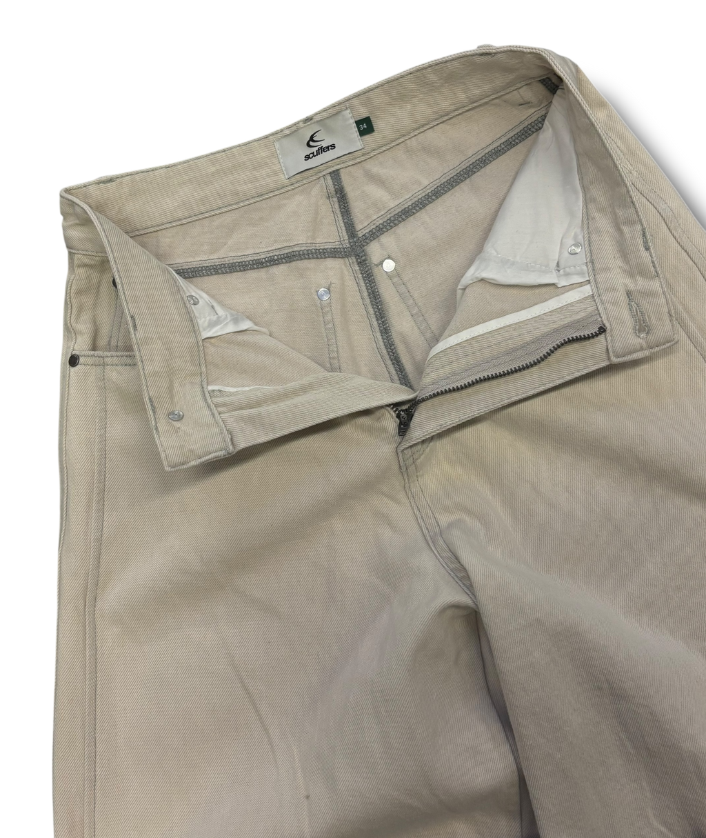 Scuffers baggy flared kalhoty