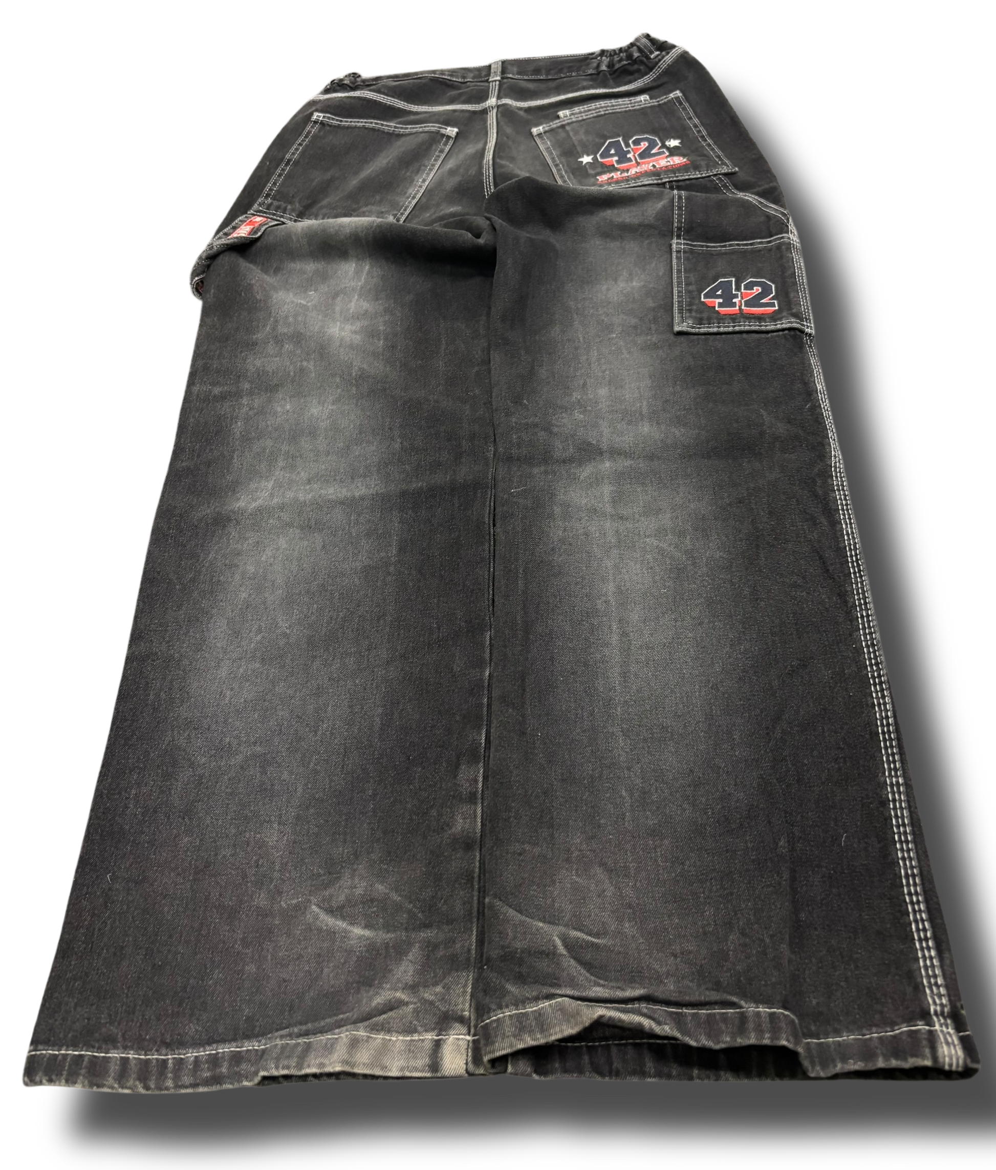 Vintage hip-hop Y2K baggy player džíny