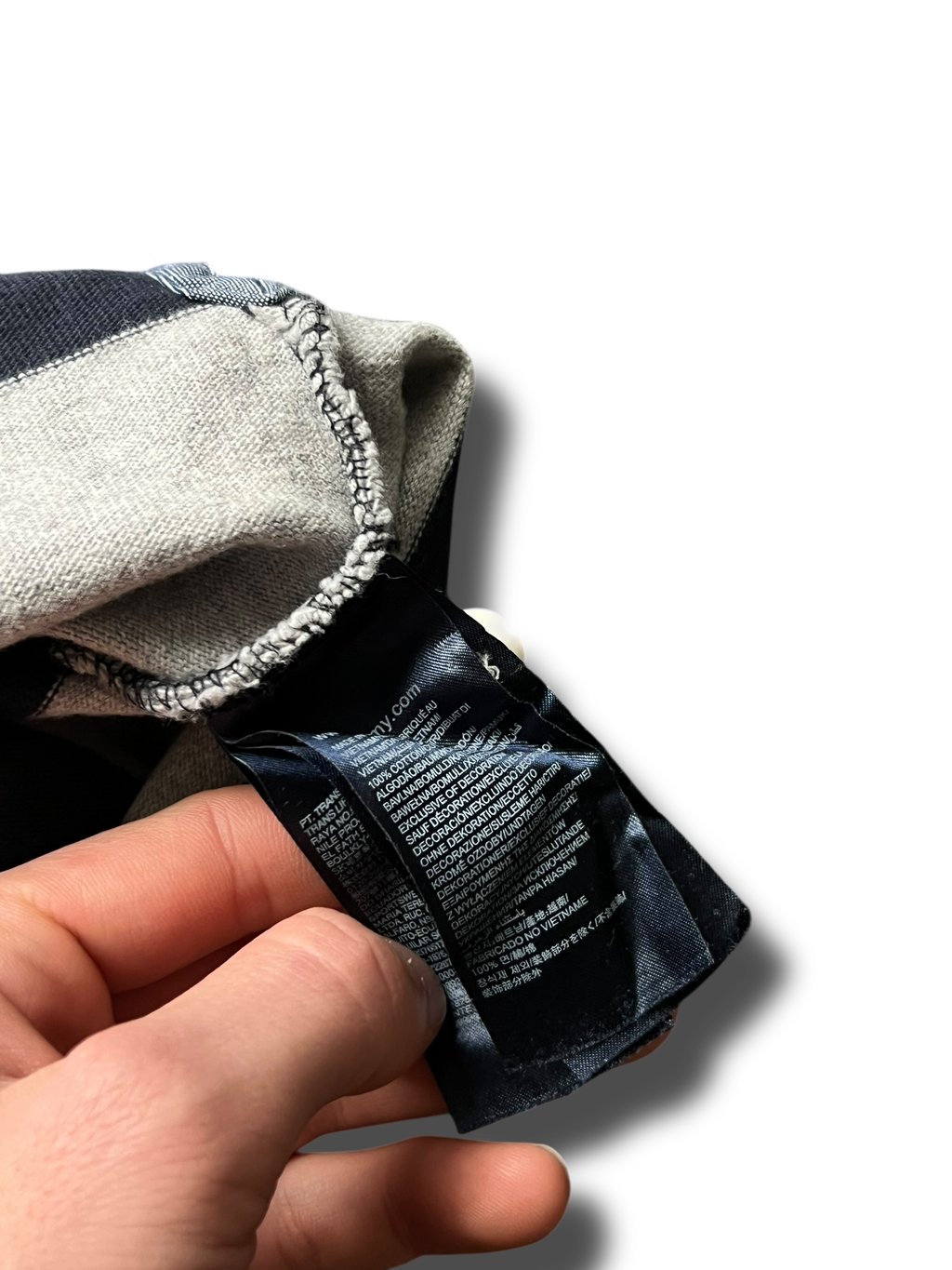 Vintage rare 00s heavy cotton striped Tommy Hilfinger polo longsleeve