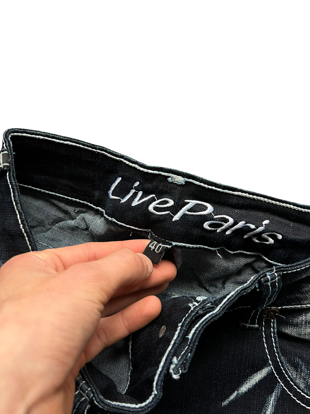 Y2k Japan style bootcut dámské jeany