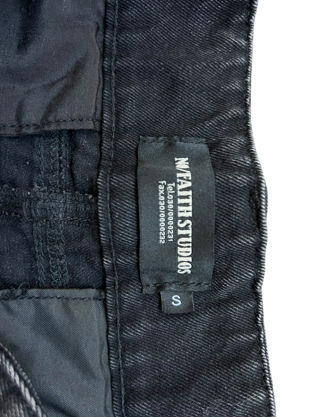 No faith studios jeans