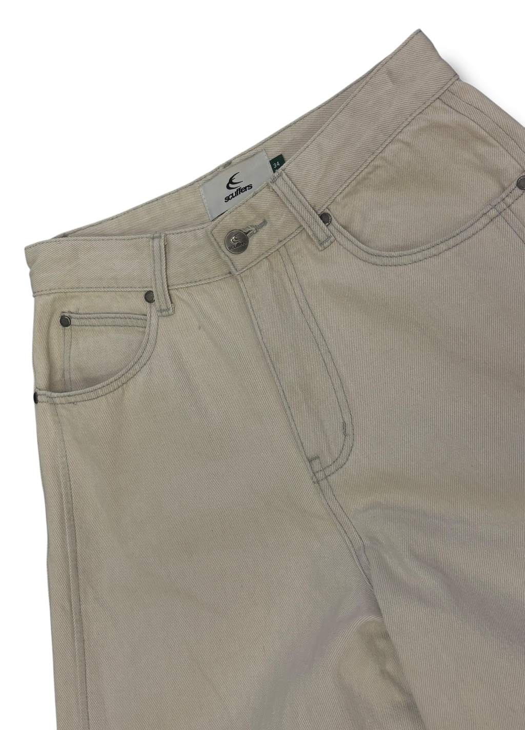 Scuffers baggy flared kalhoty