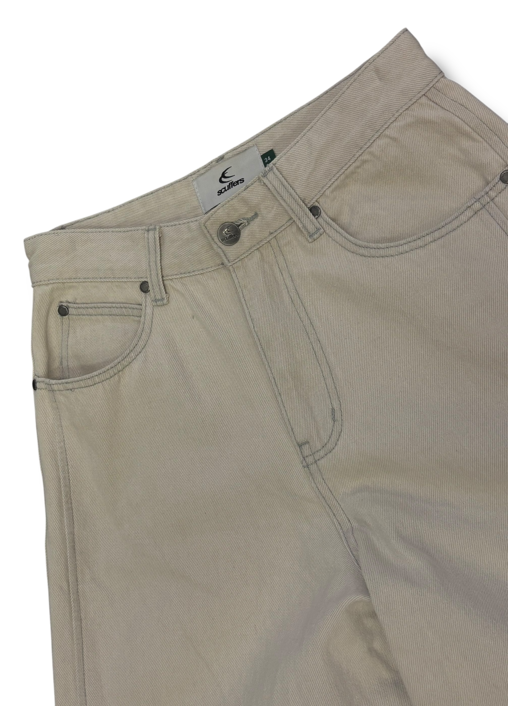 Scuffers baggy flared kalhoty