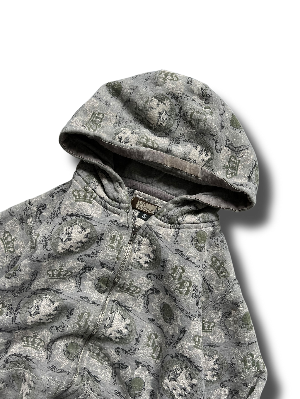 Vintage 00s Y2k Big budha mikina