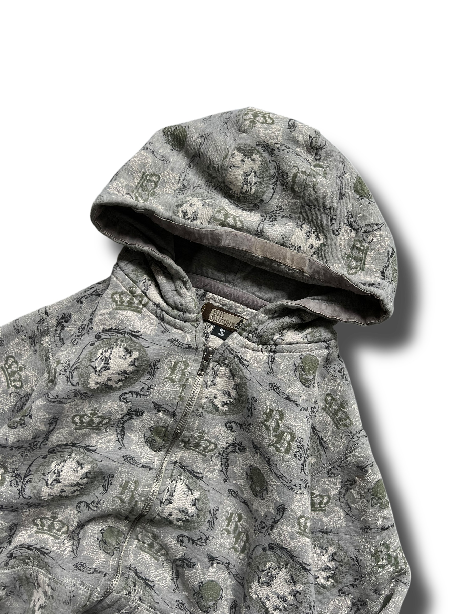 Vintage 00s Y2k Big budha mikina