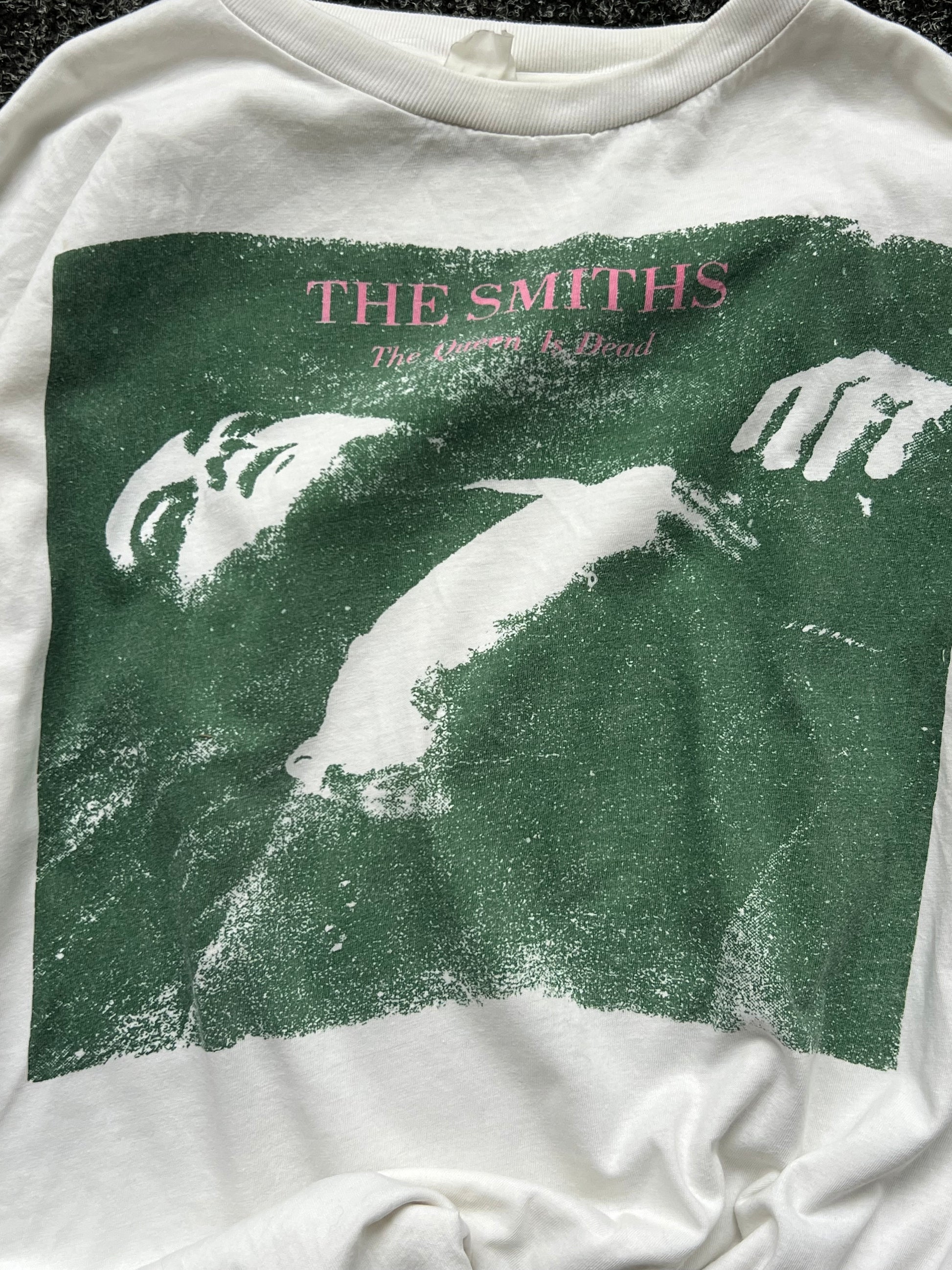 90s single stiched graphic The Smiths triko
