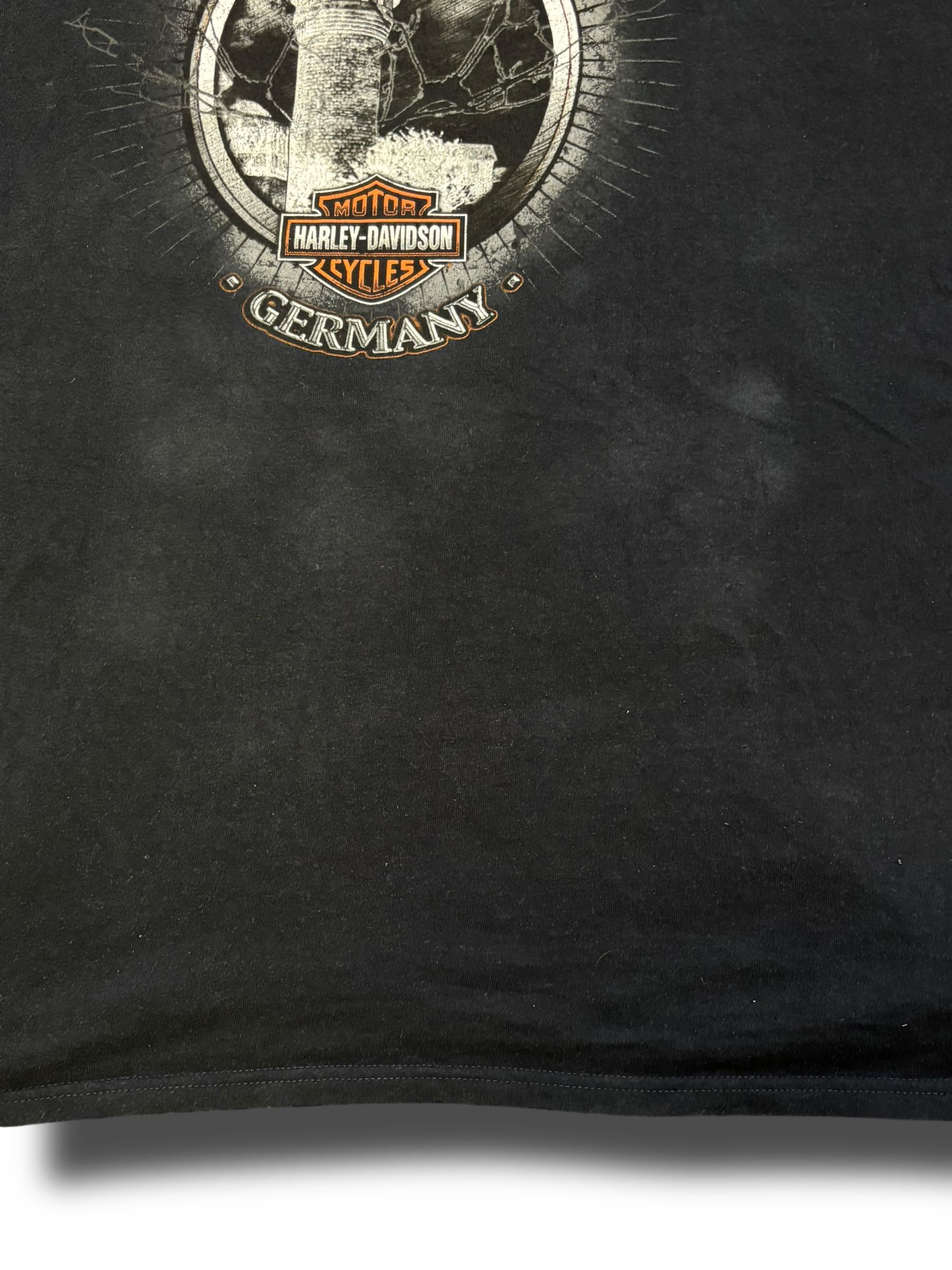 Vintage 2000s Harley Davidson baggy tričko