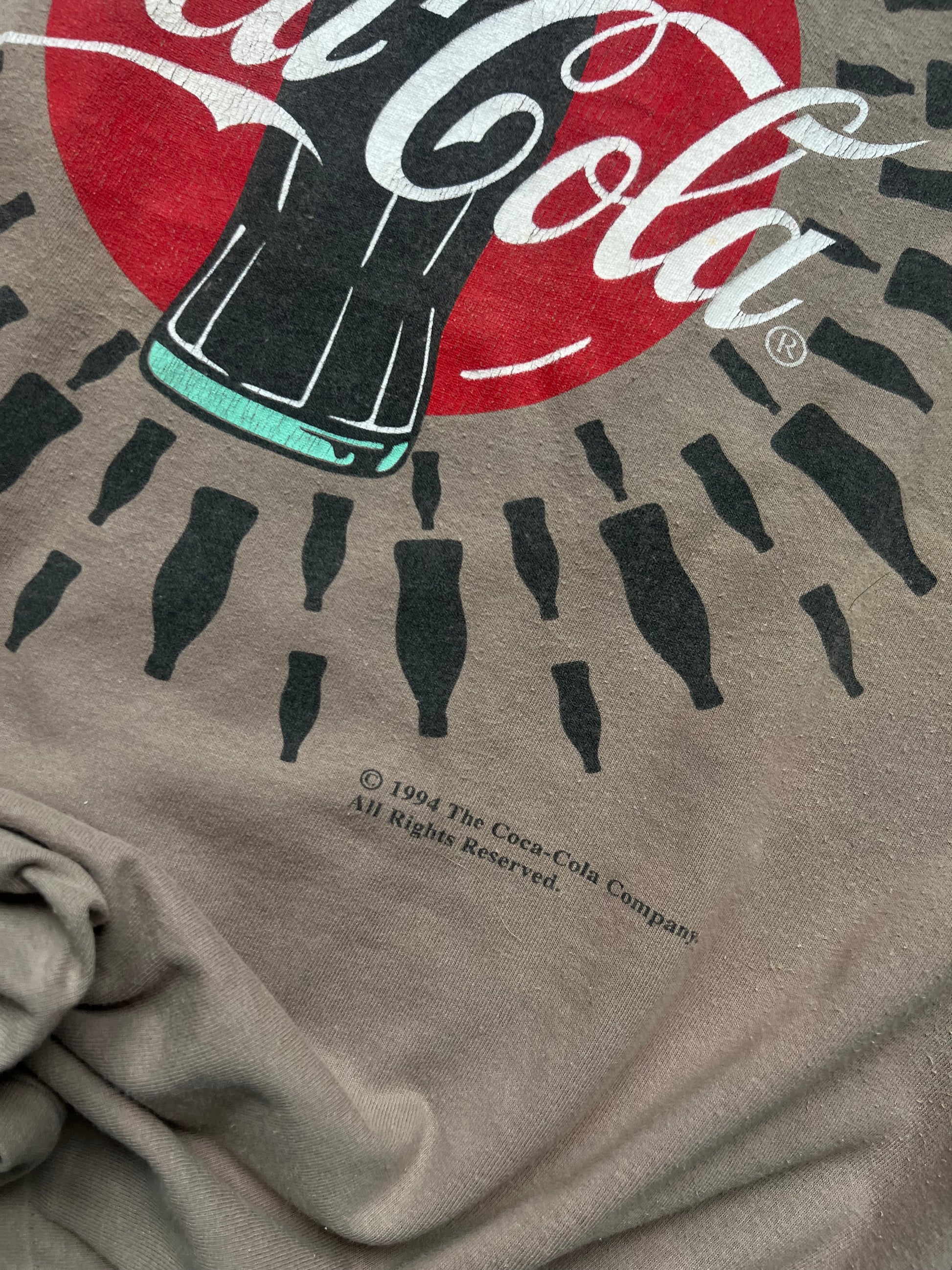 Vintage 1994 single stiched Coca Cola triko