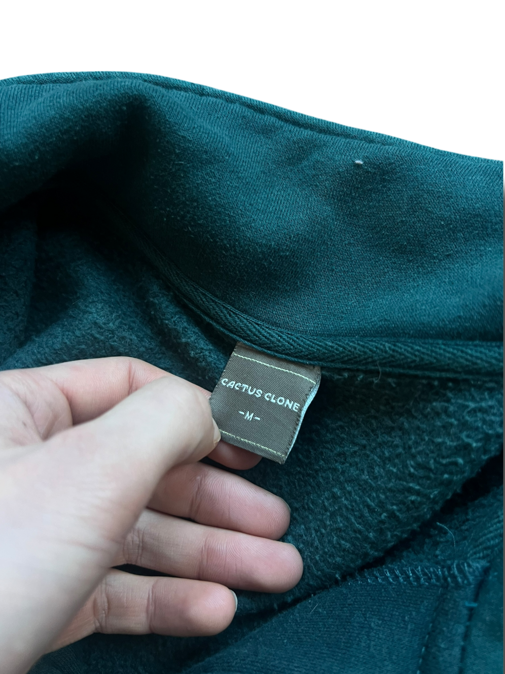 Vintage khaki girly zipper