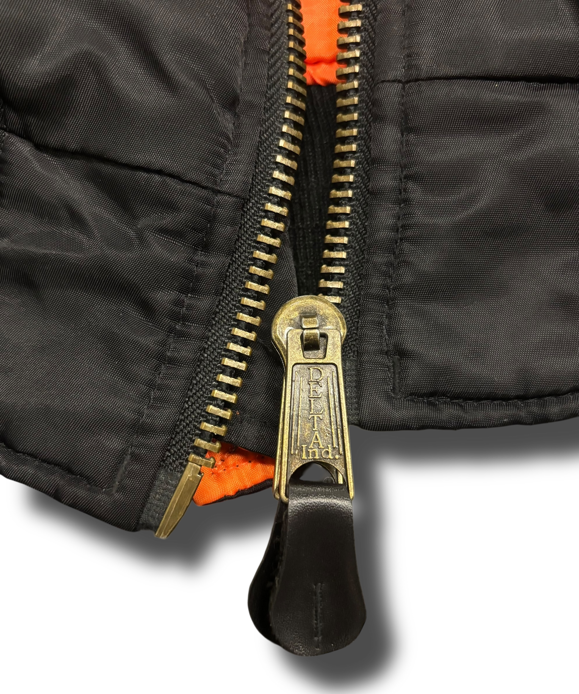 Vintage Delta army baggy bomber