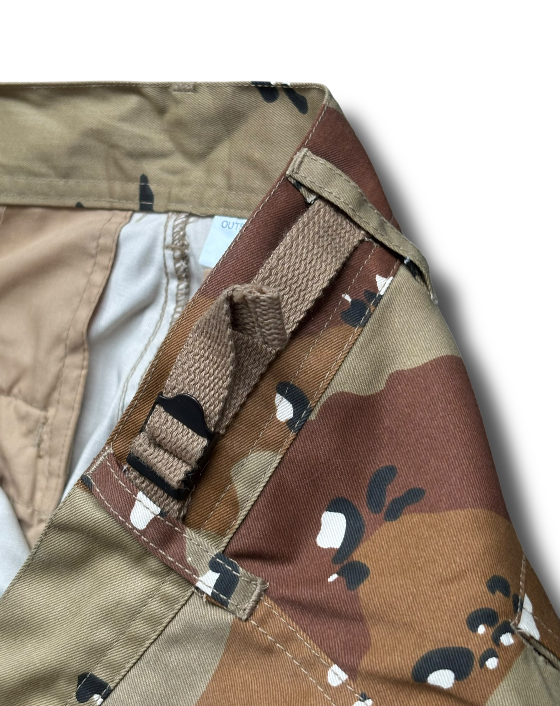 Desert Camo baggy maskáčové kalhoty y2k