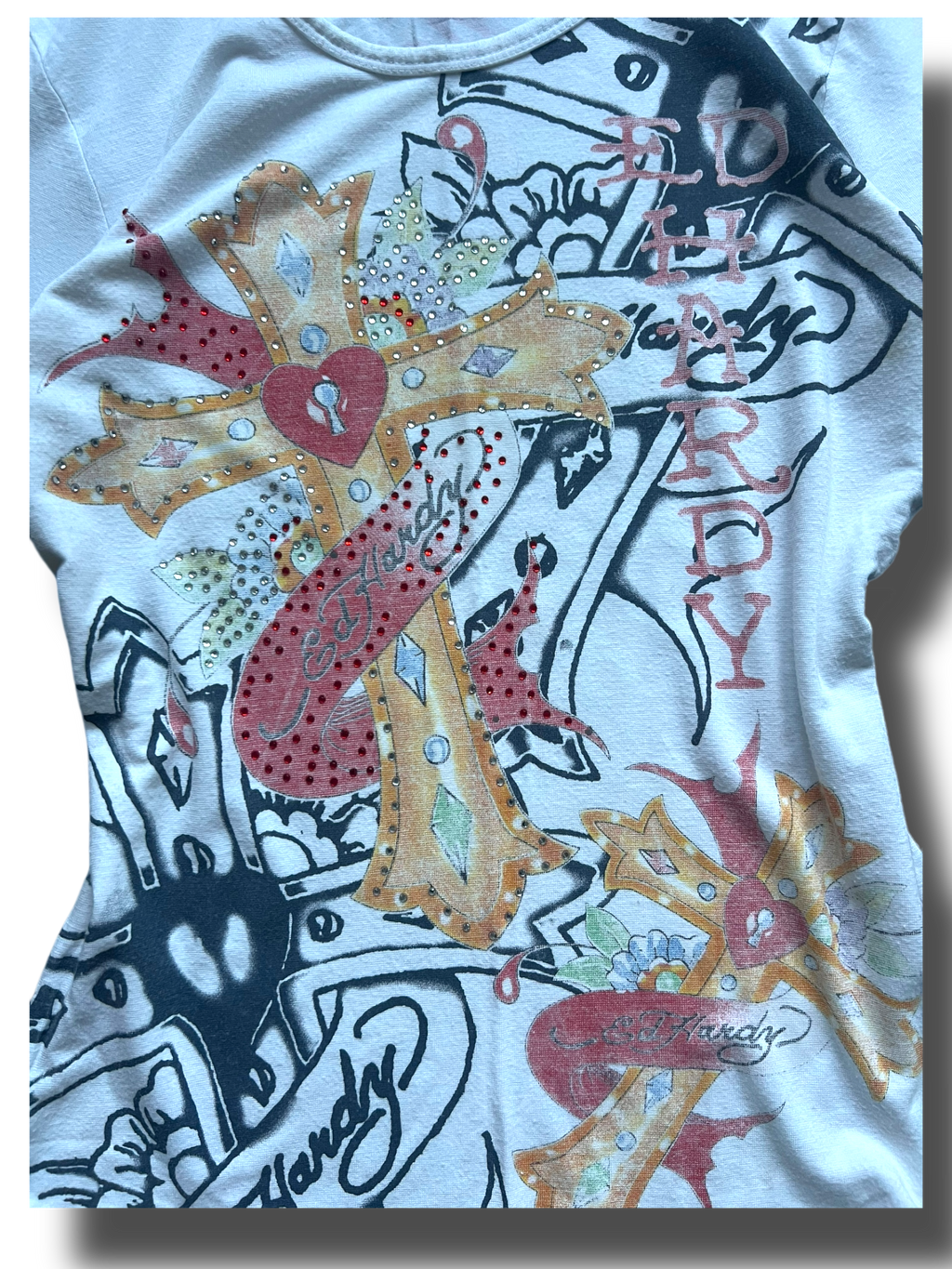 Vintage Y2k Ed Hardy top