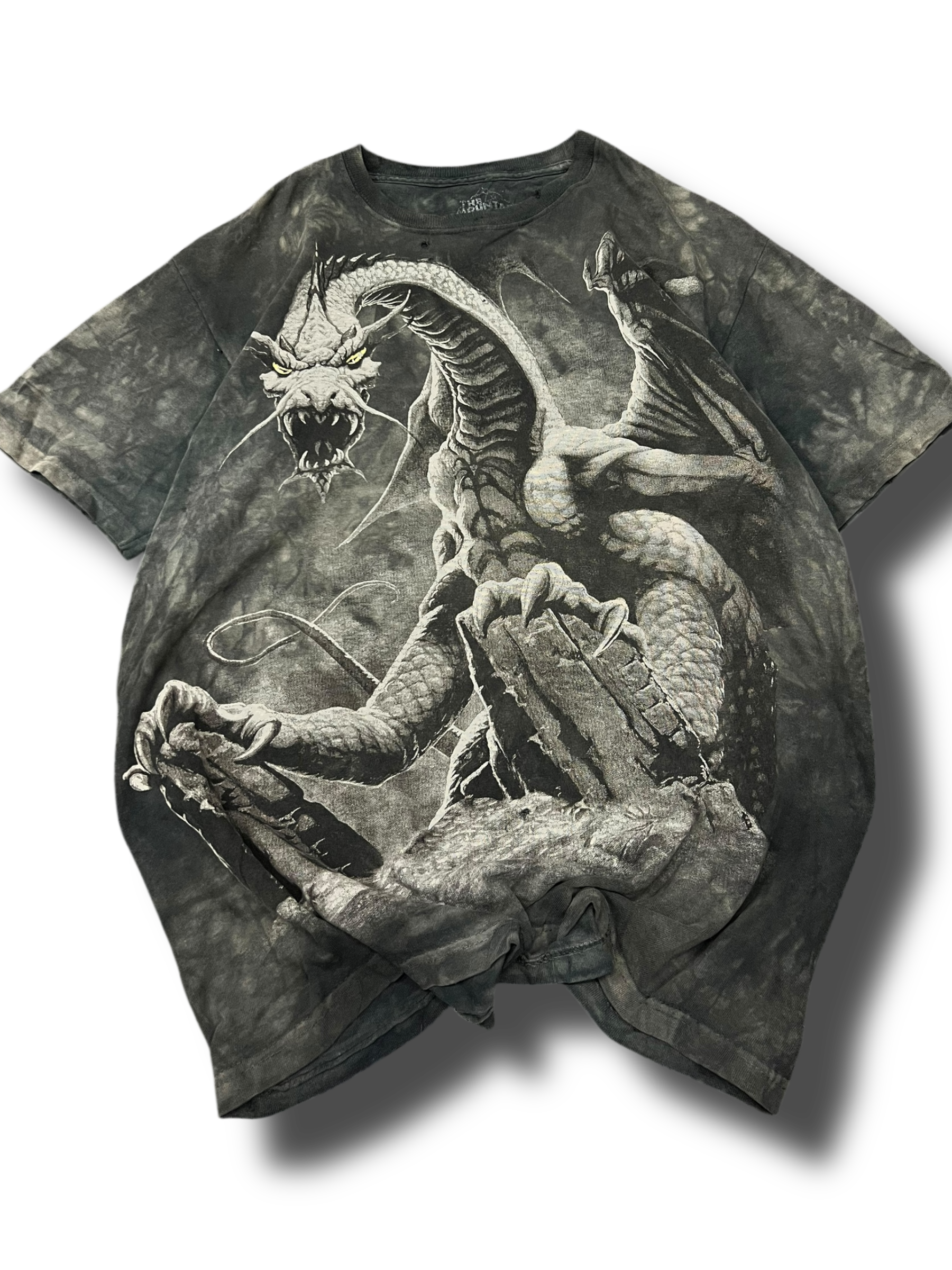 Vintage graphic Y2K dragon triko