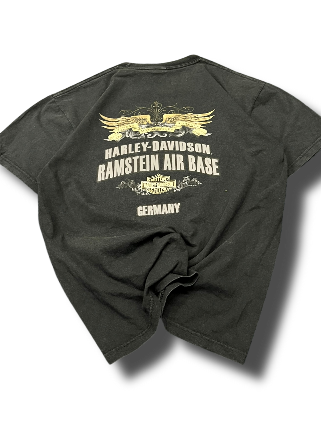 Vintage rare 00s Y2K 2014 Harley Davidson graphic triko