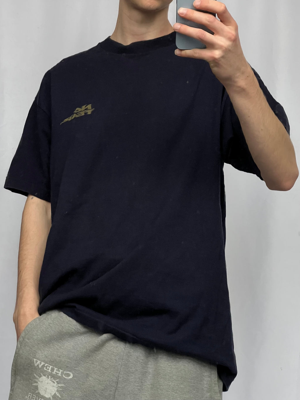 90s graphic Y2k No Fear rare triko