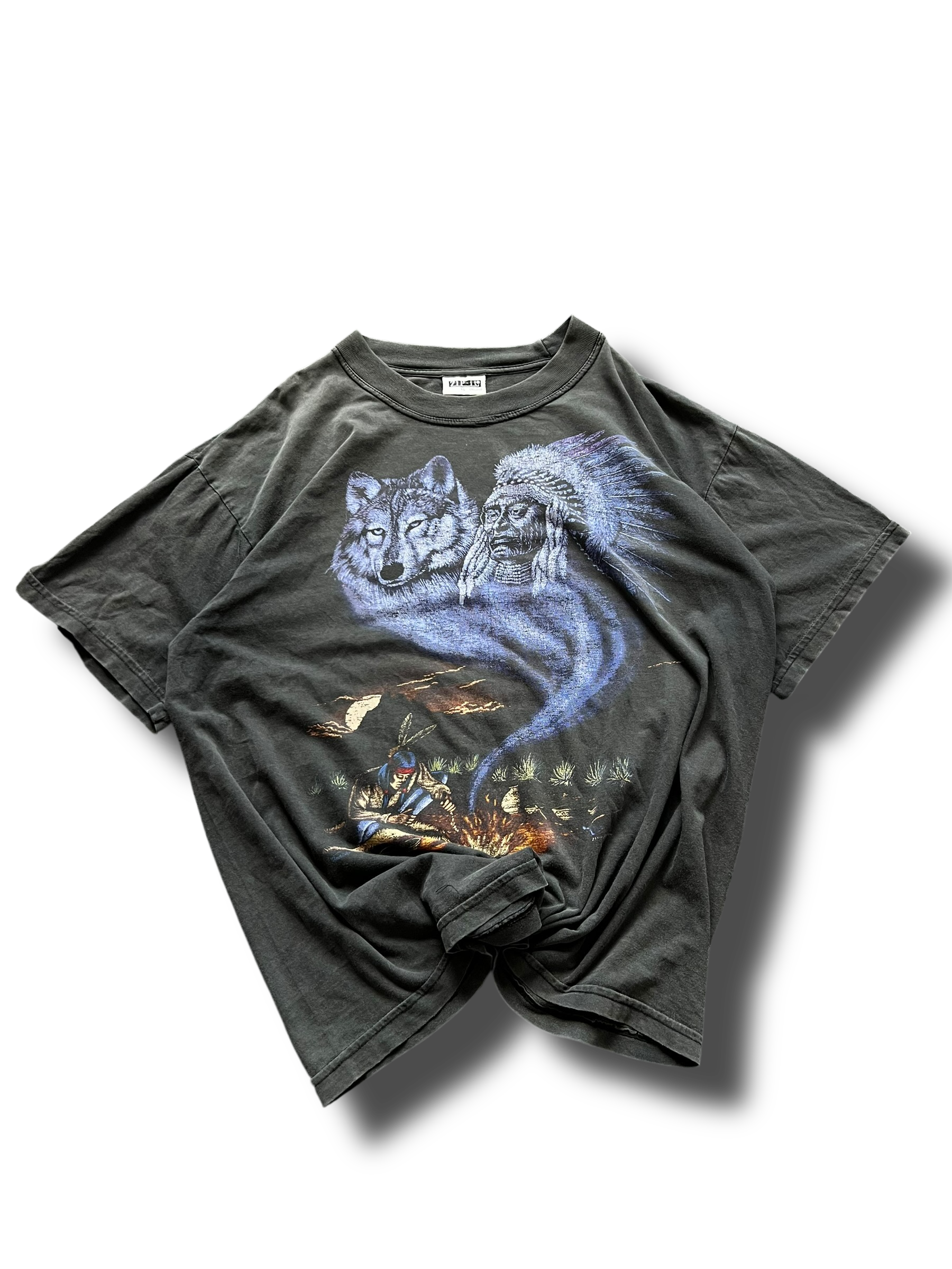 90s indian graphic triko