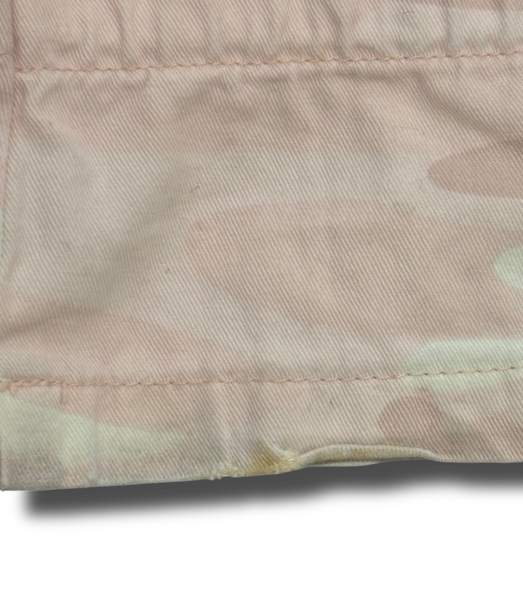 Vintage pink camo baggy maskáčové kalhoty dámské