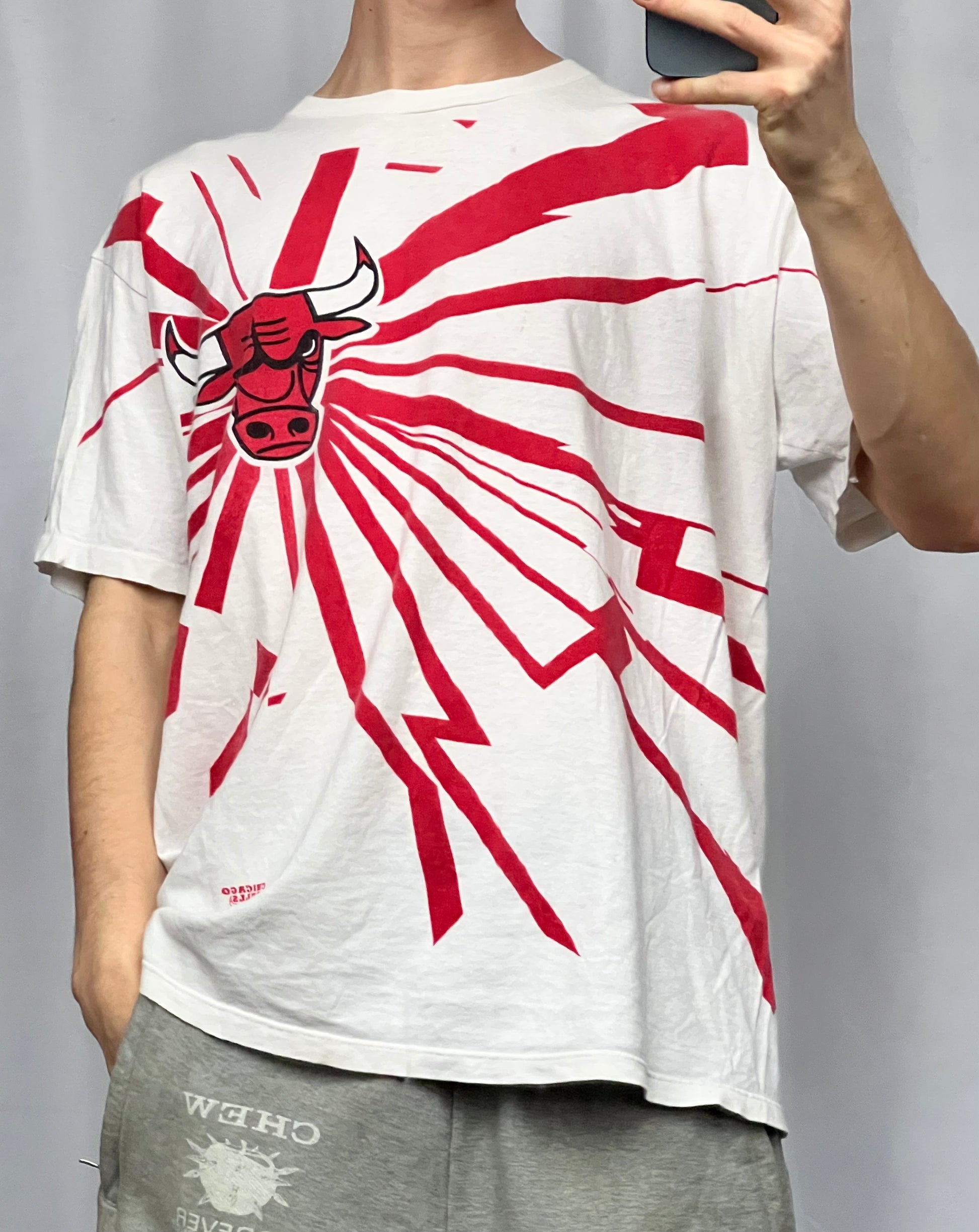 Vintage 90s rare Starter Bulls tričko