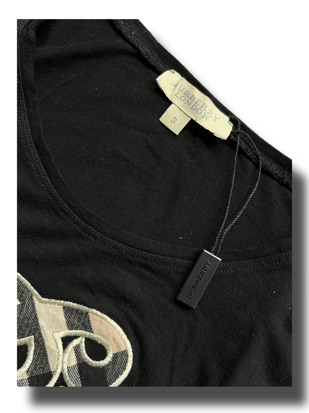 Vintage girly rare Burberry top