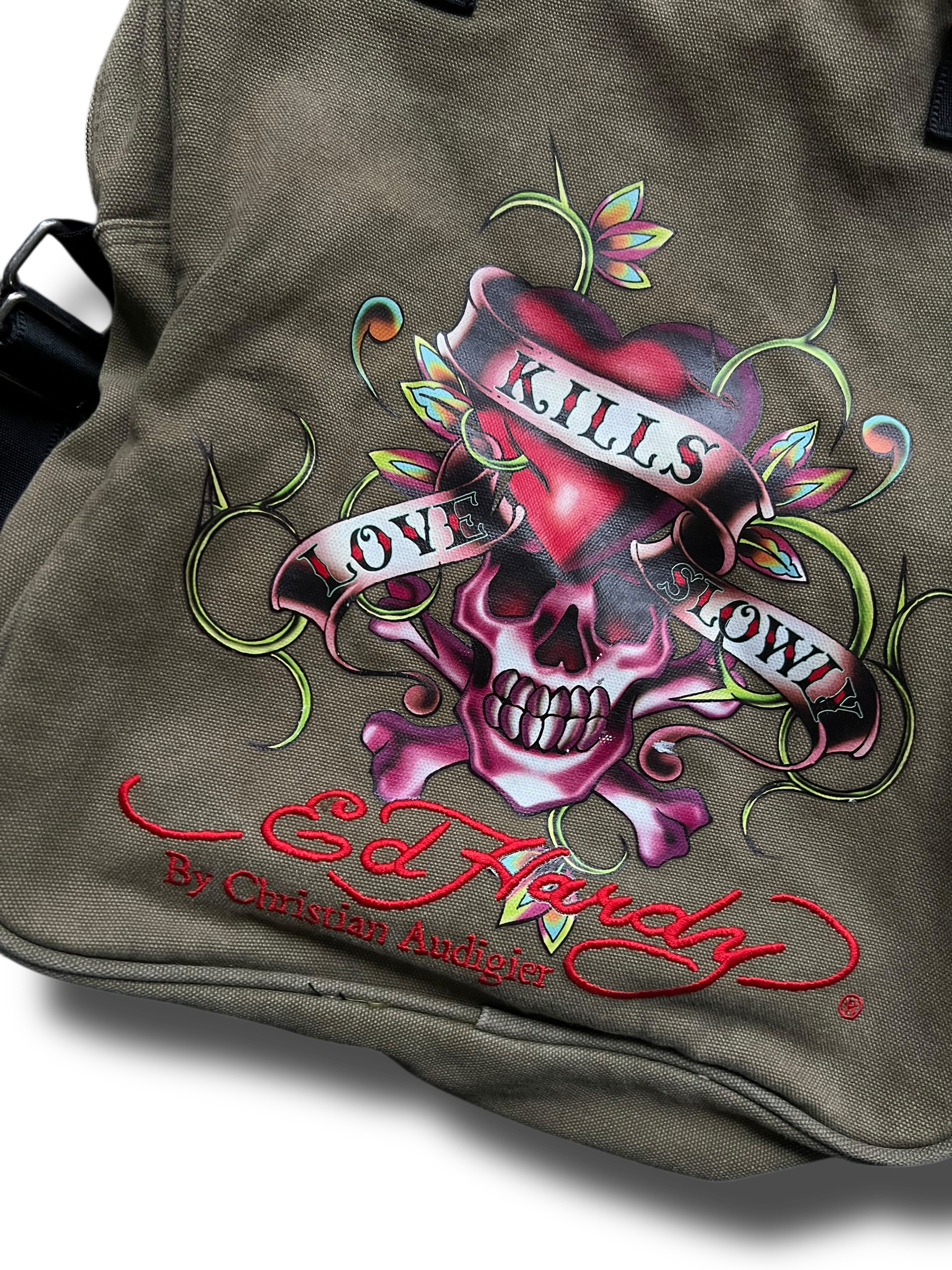 Vintage 2009 Y2k Ed Hardy taška