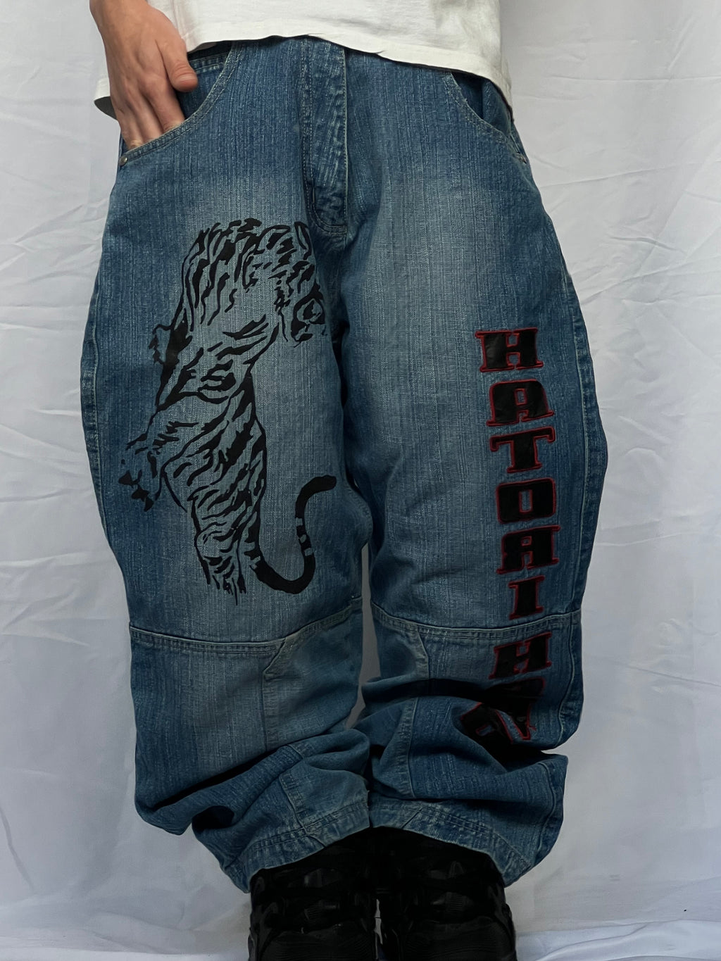 Vintage baggy Yakuza Blkone jeany