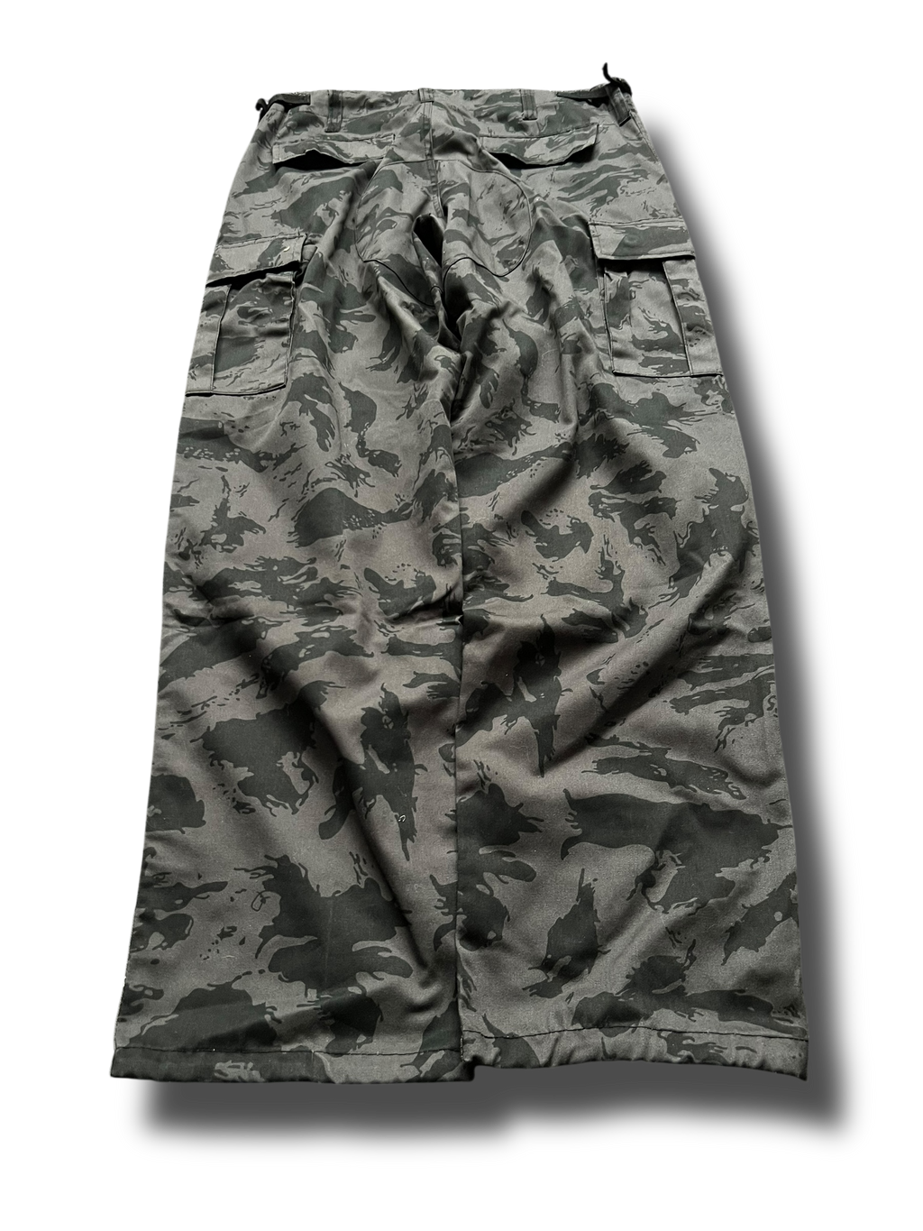 Baggy camo cargo kalhoty