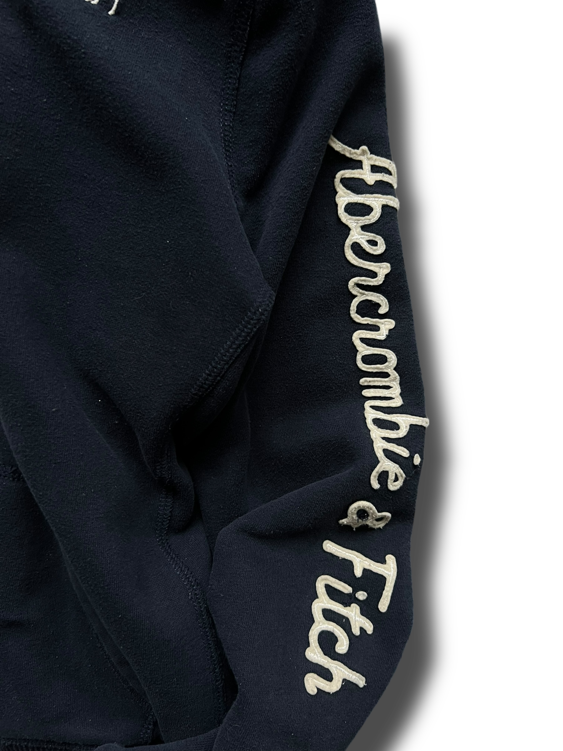 Vintage heavy Y2k girly furry Abercrombie & Fitch mikina