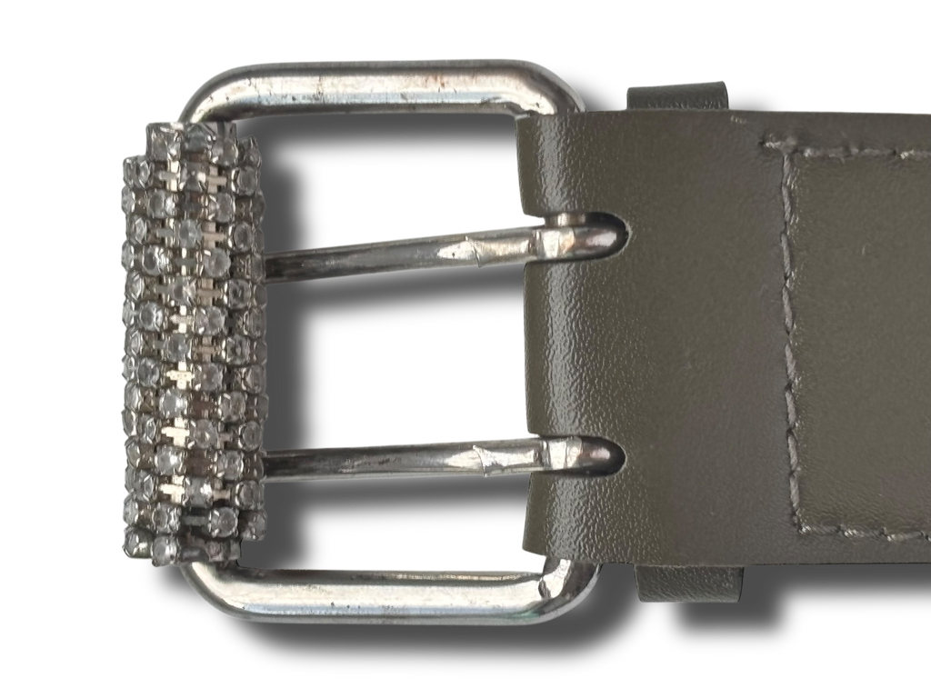 Y2K rhinestone pásek