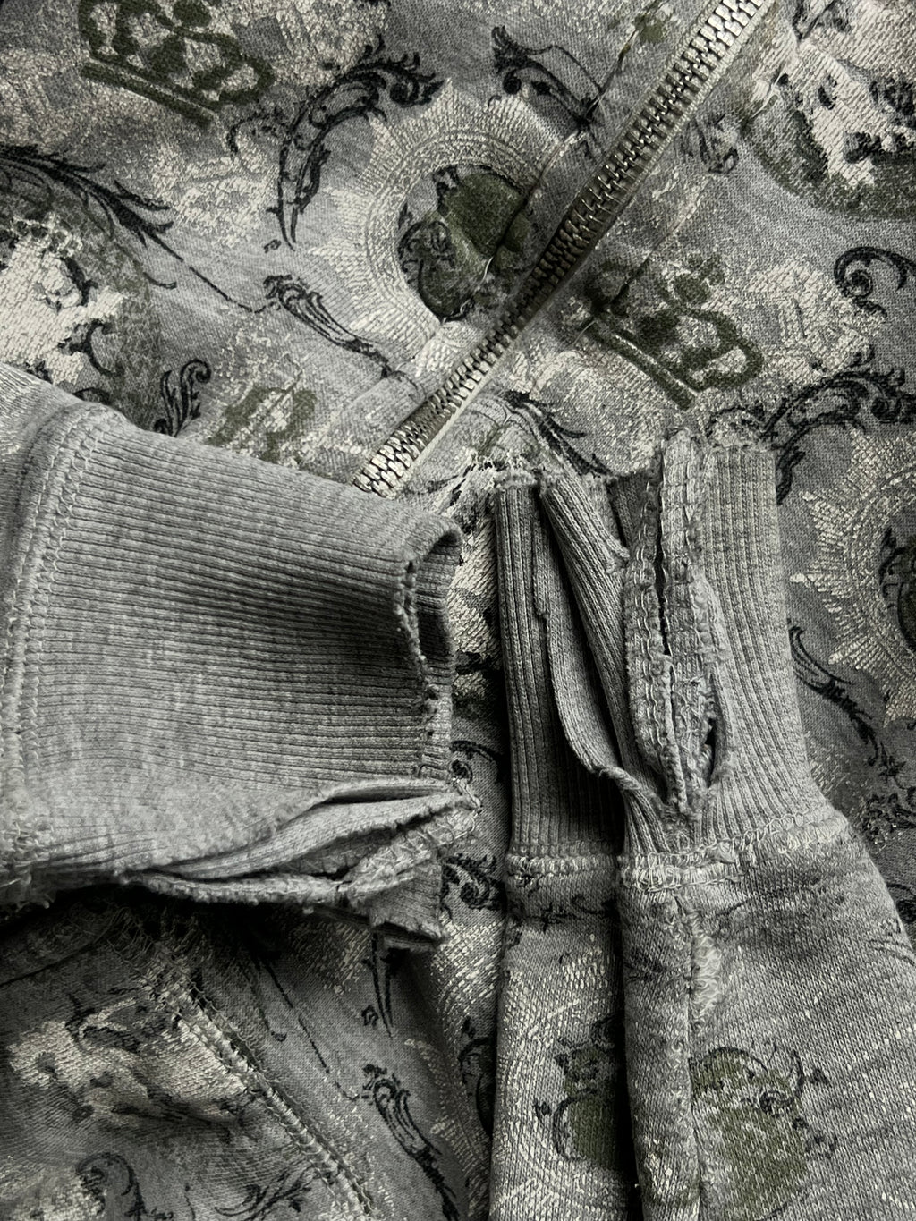 Vintage 00s Y2k Big budha mikina