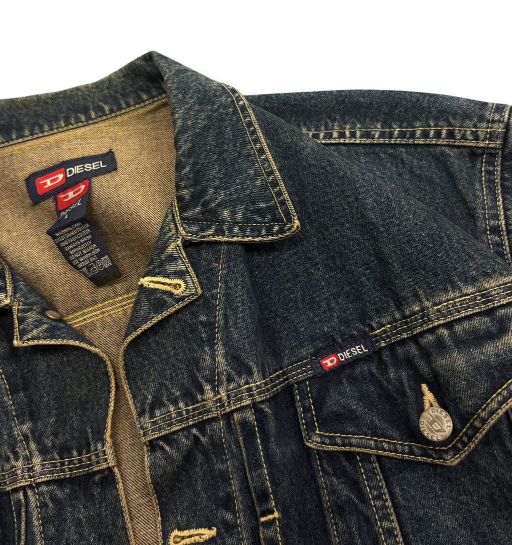 Vintage rare 2000s Diesel džínová bunda