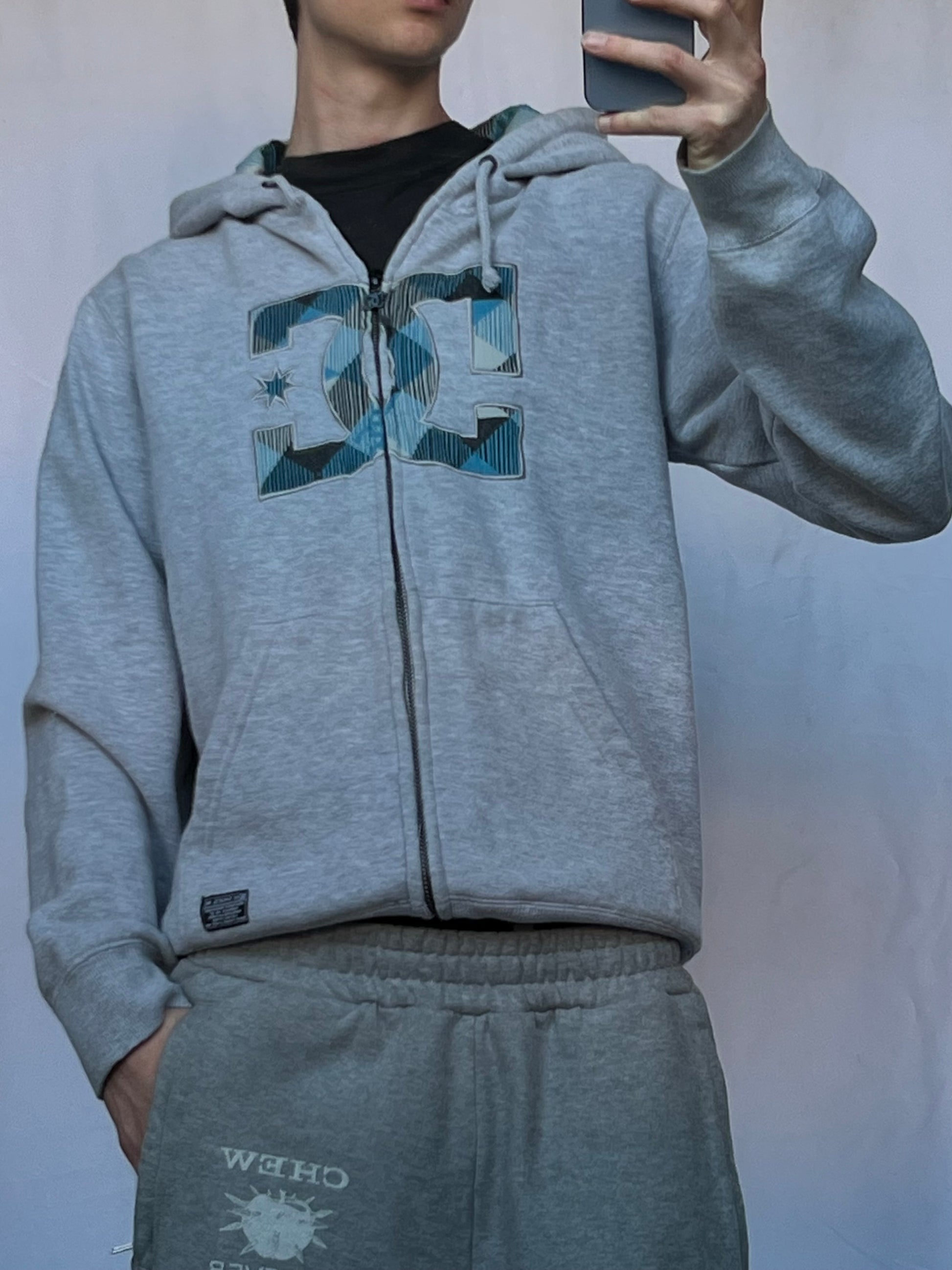 Vintage heavy cotton DC shoes mikina