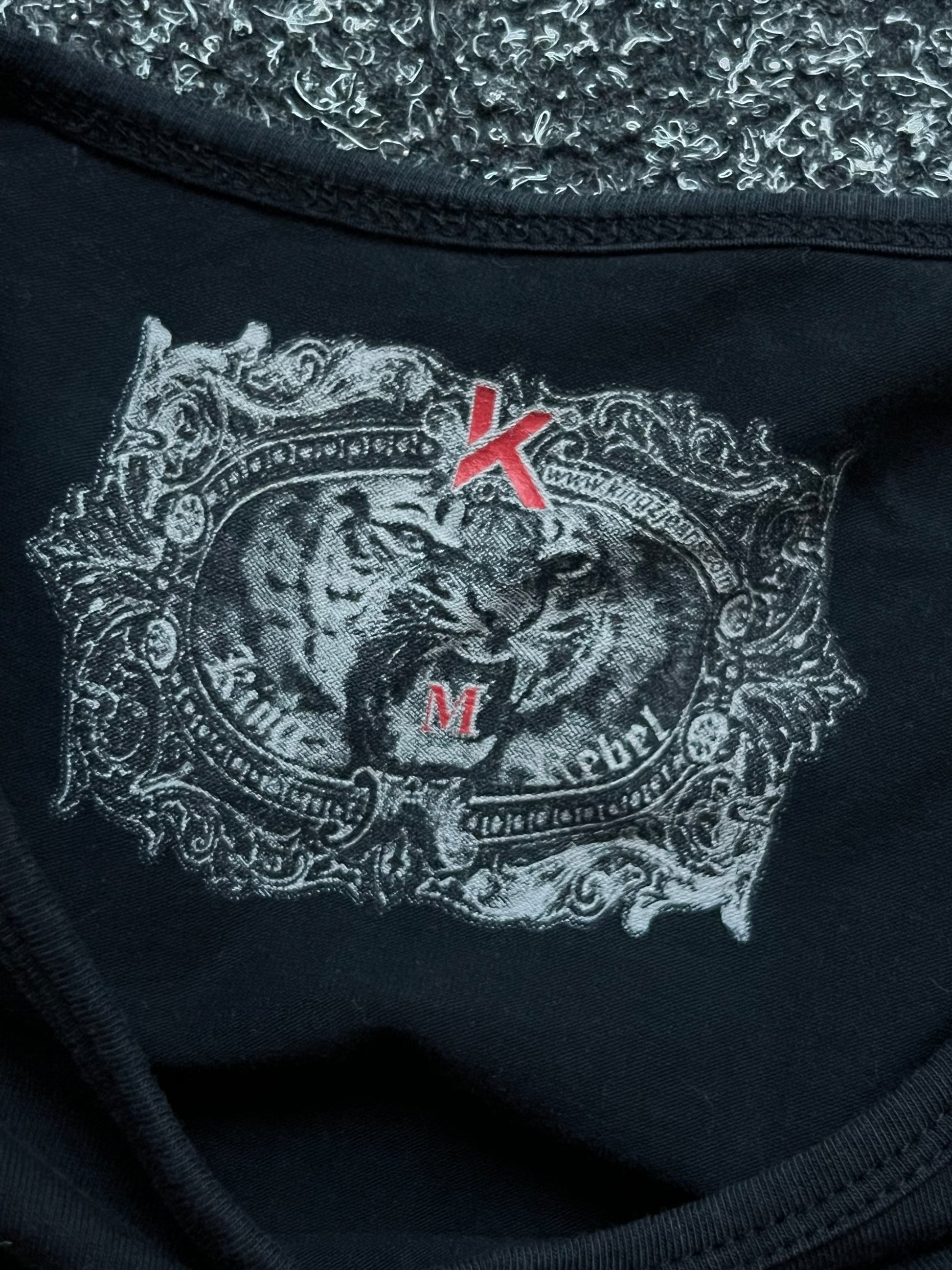 Vintage opium graphic triko