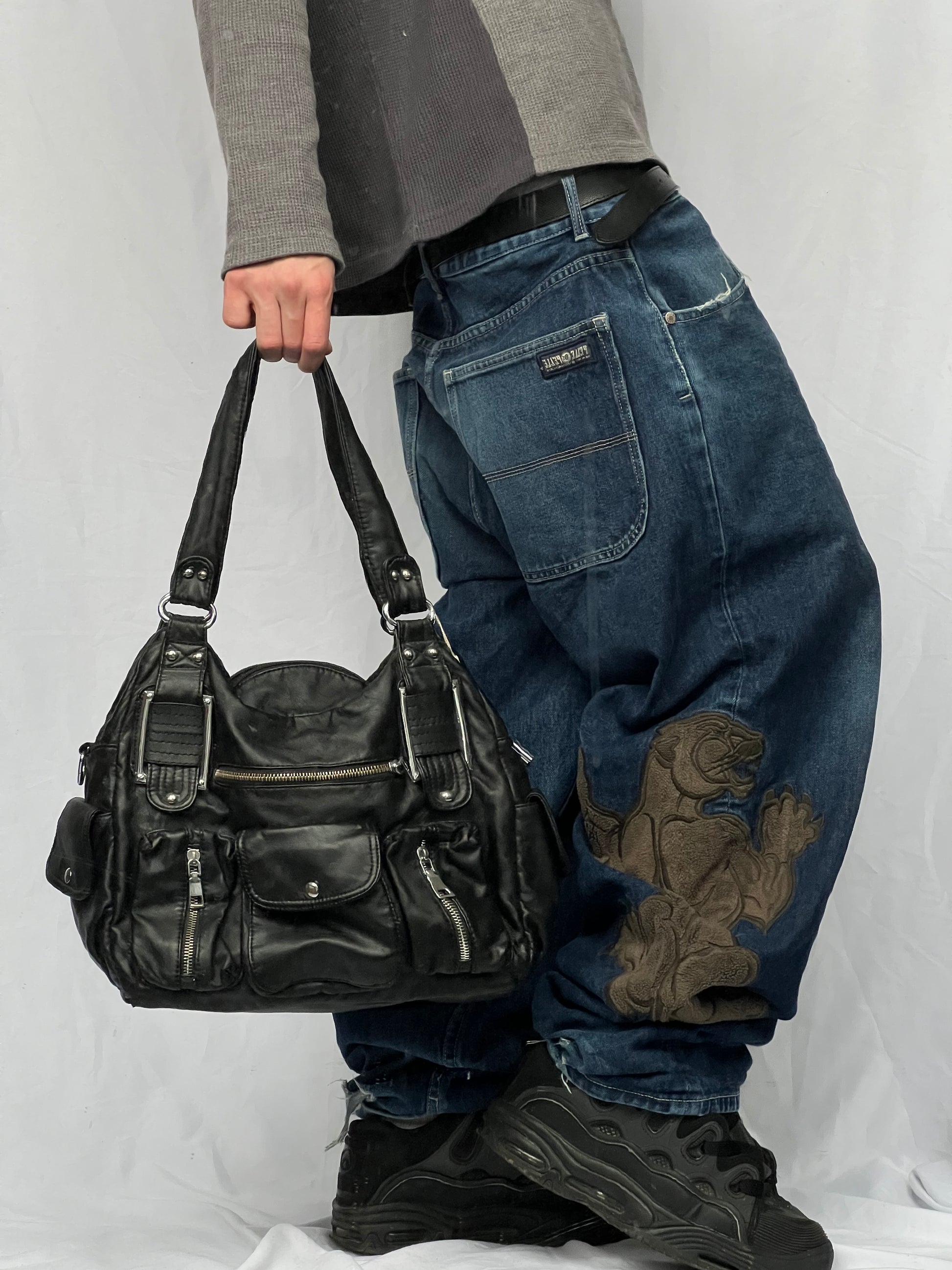 Vintage 00s black kabelka