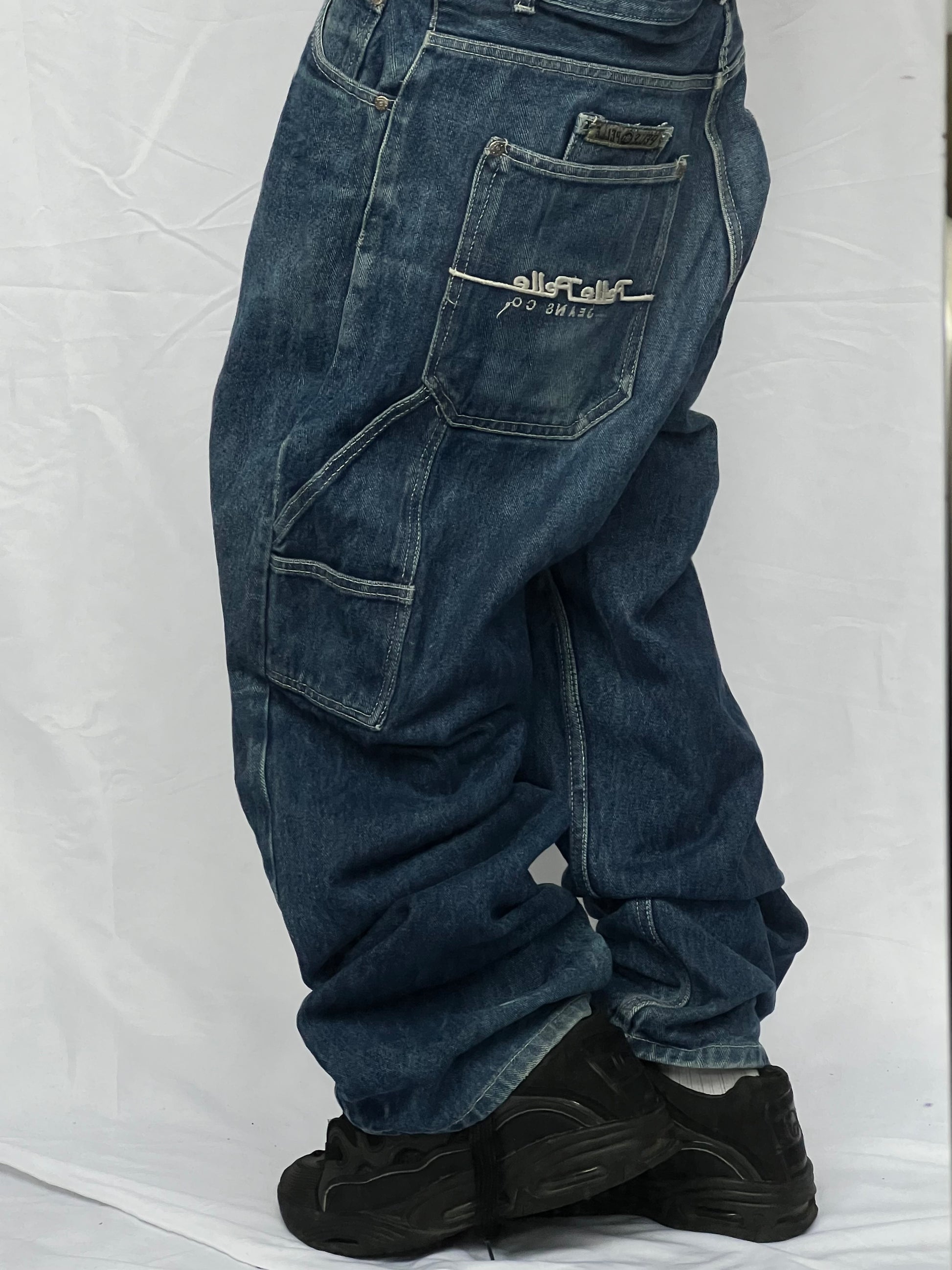 Pelle Pelle jeans 90s baggy carpenter džíny