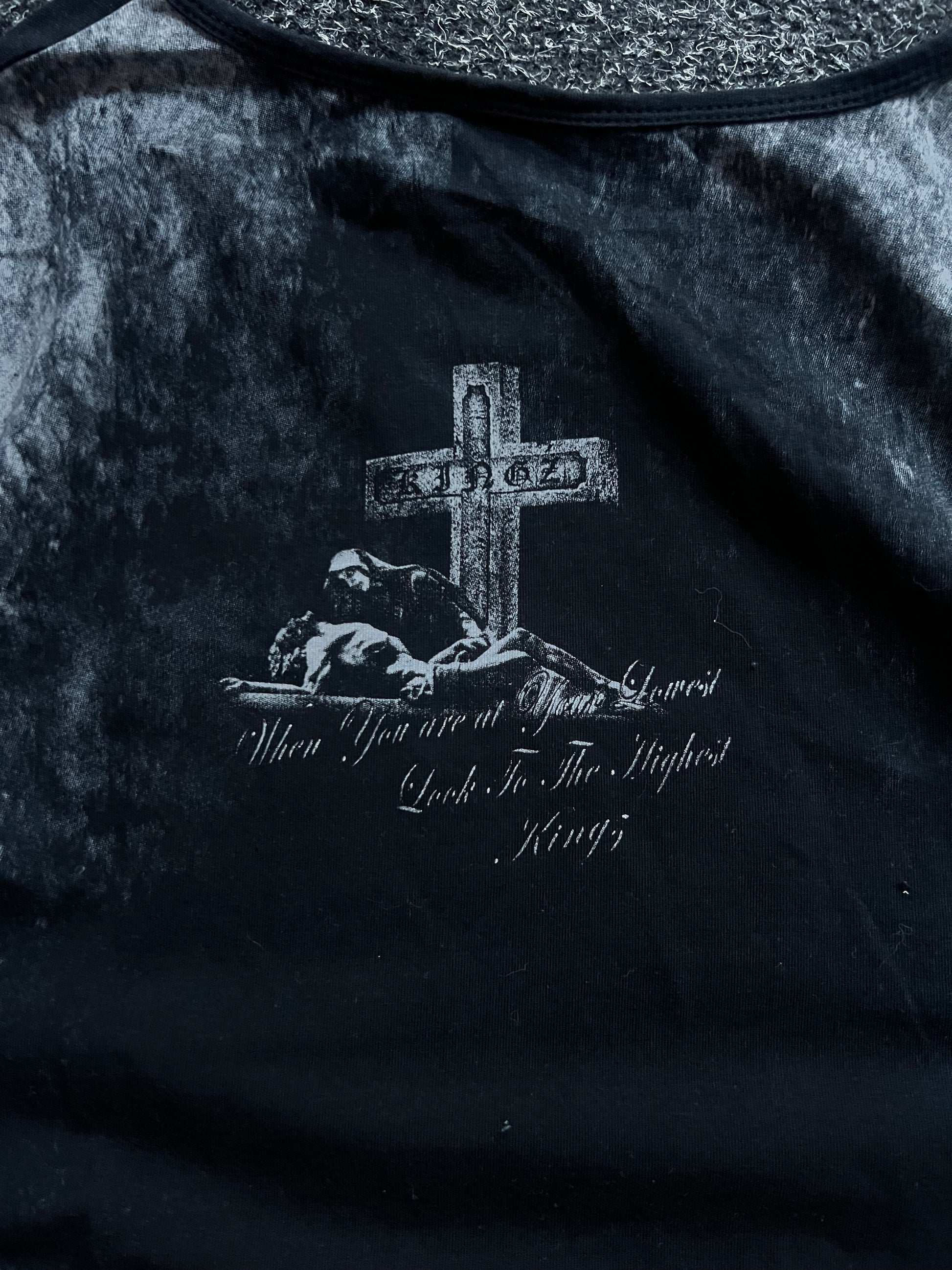 Vintage opium graphic triko