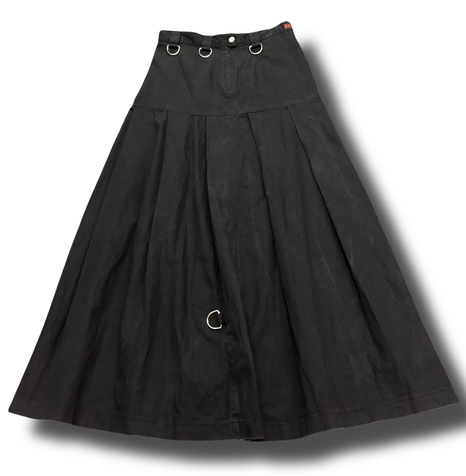 Y2K aderlass metal dlouhá sukně