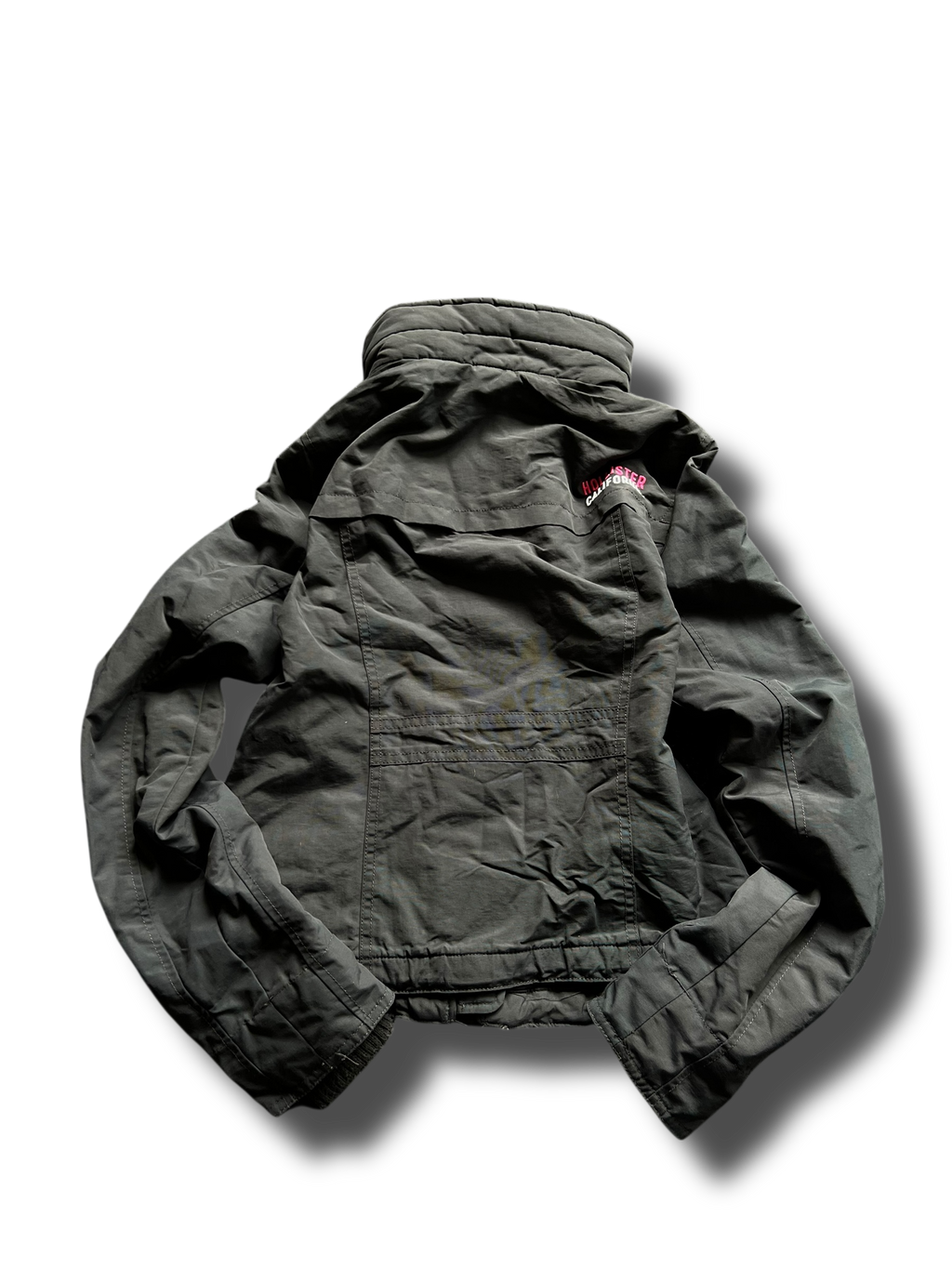 Zimní cropped Hollister bunda