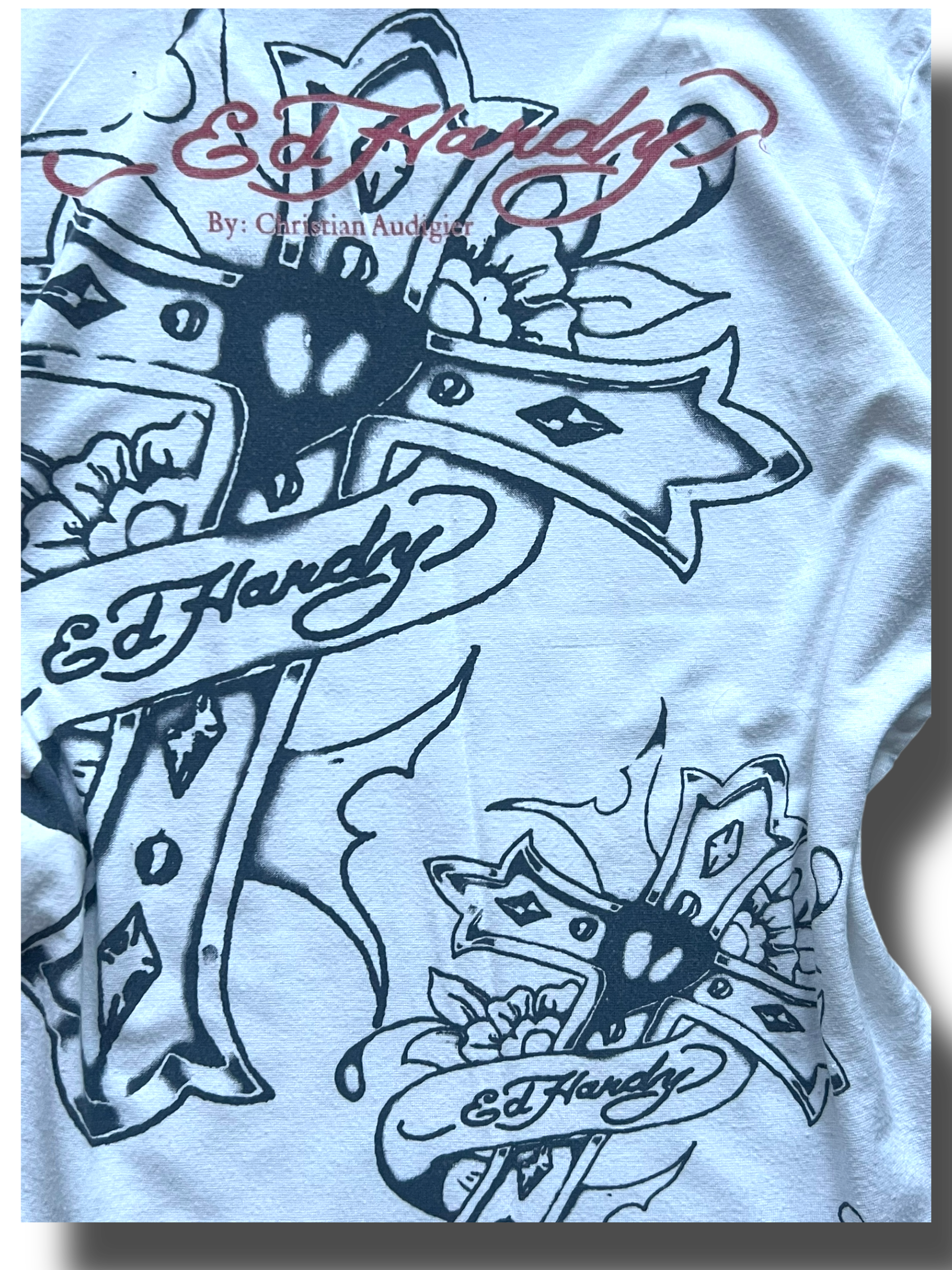 Vintage Y2k Ed Hardy top