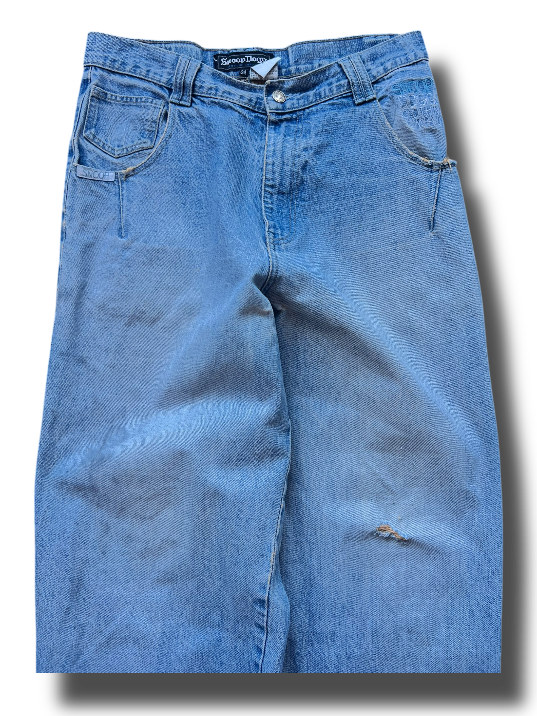 Vintage heavy cotton rare Snoop Dogg baggy jeans