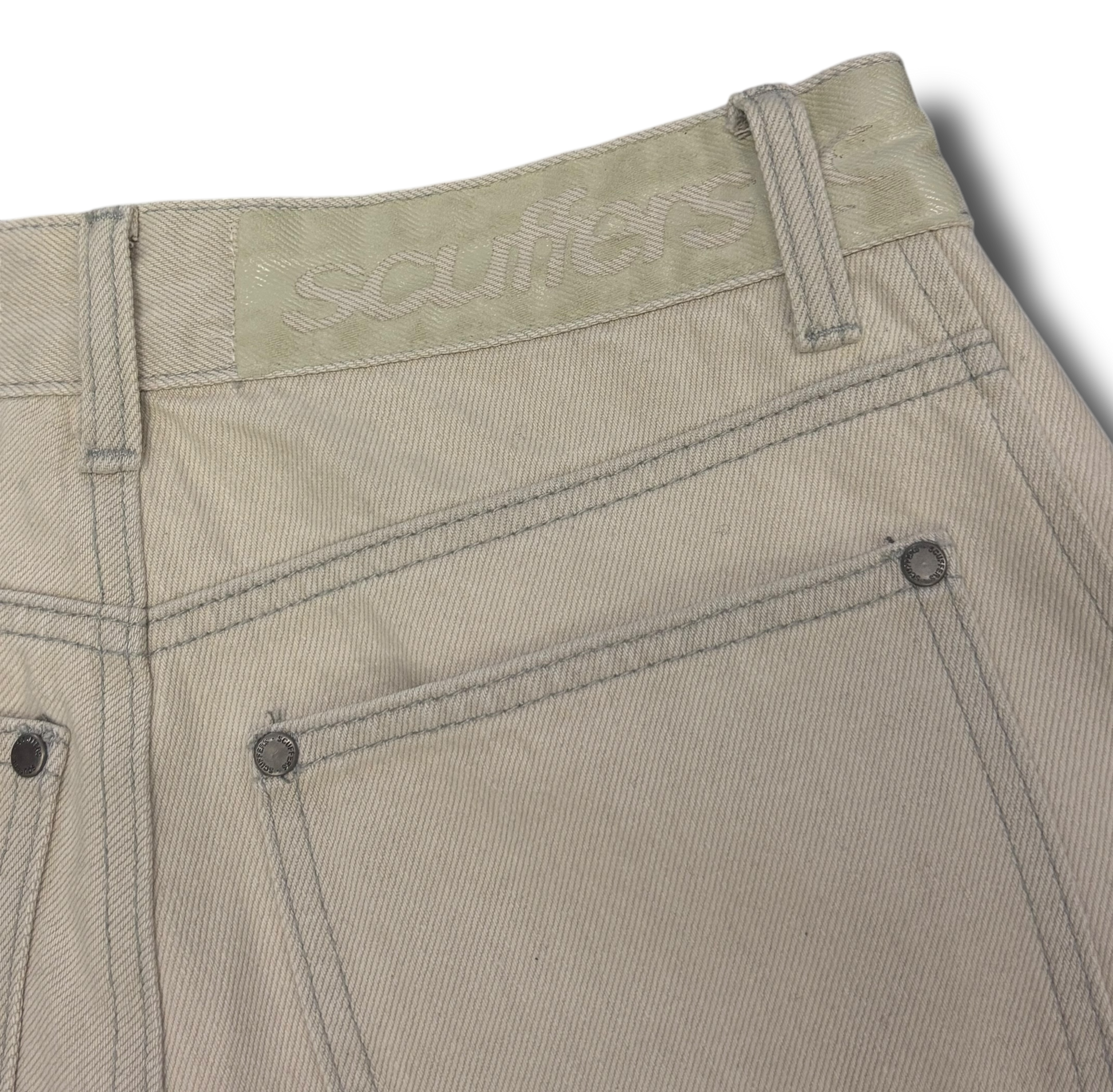 Scuffers baggy flared kalhoty