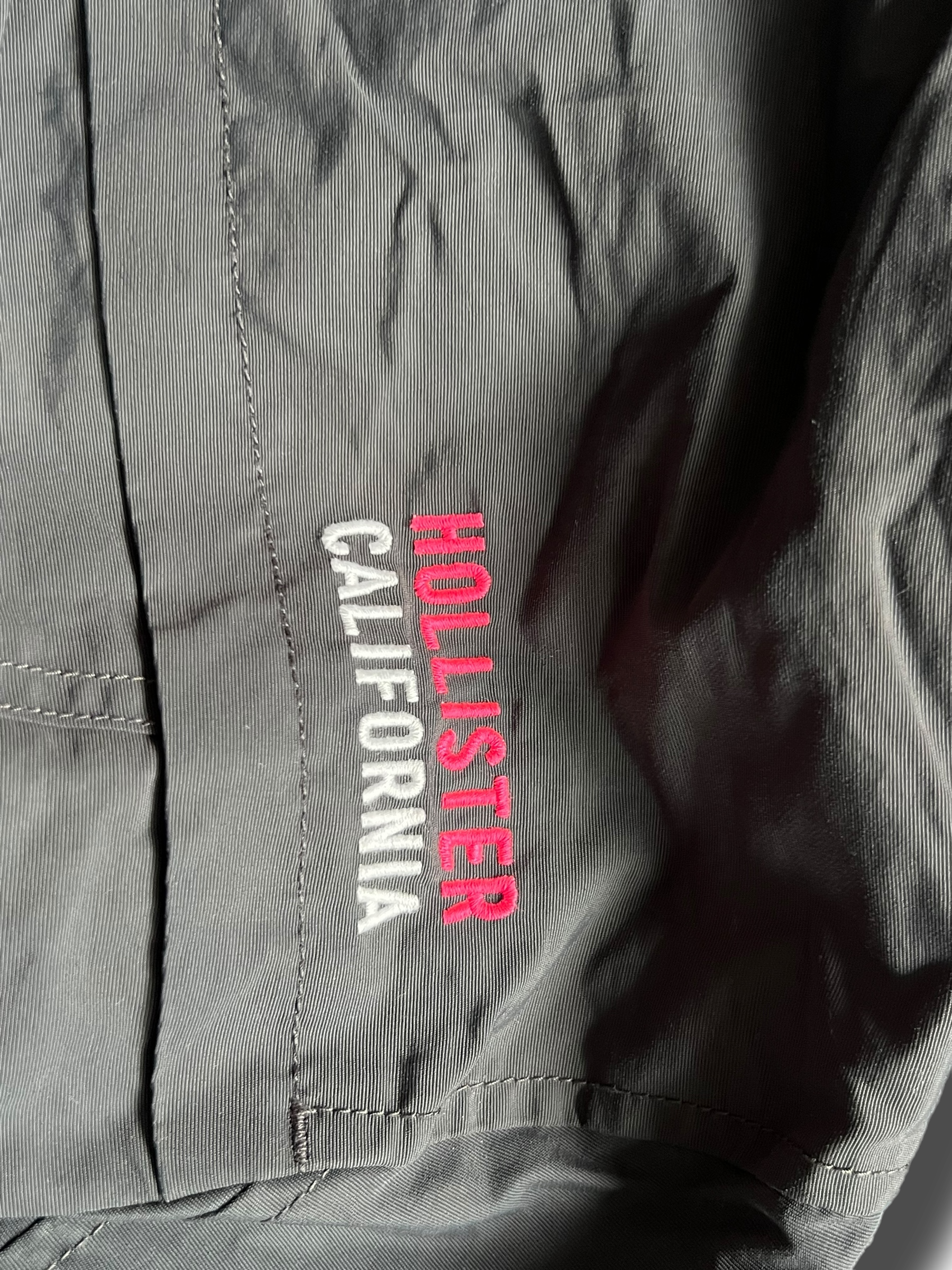 Zimní cropped Hollister bunda