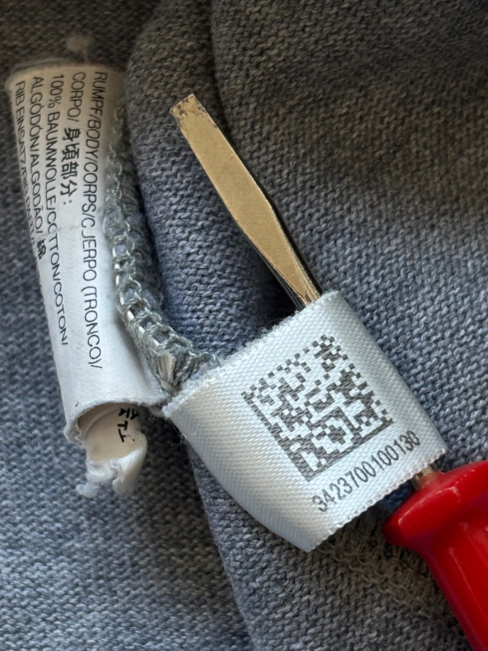 Y-3 Adidas 2005 archive double zip mikina